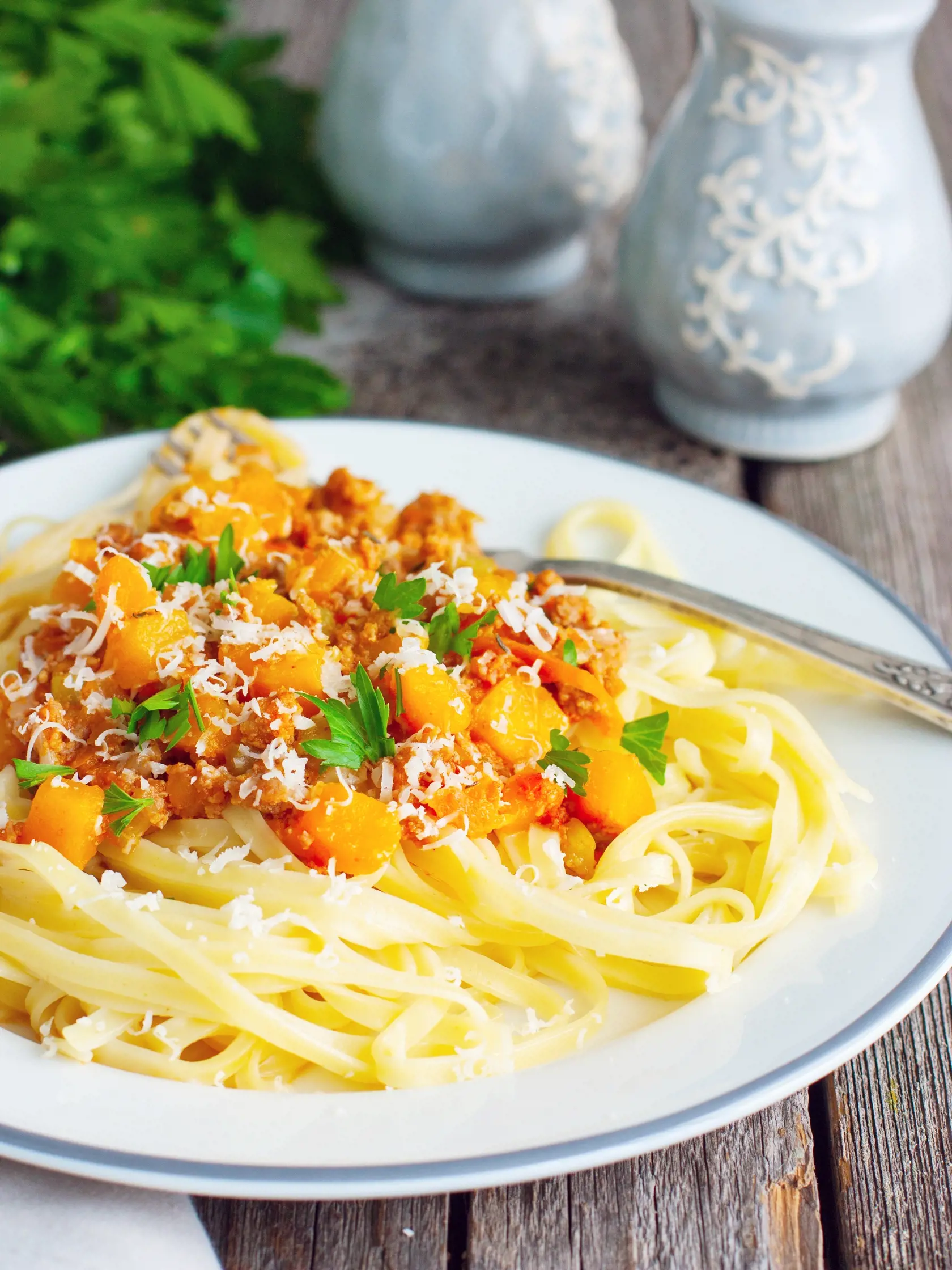 Tekvicové bolognese