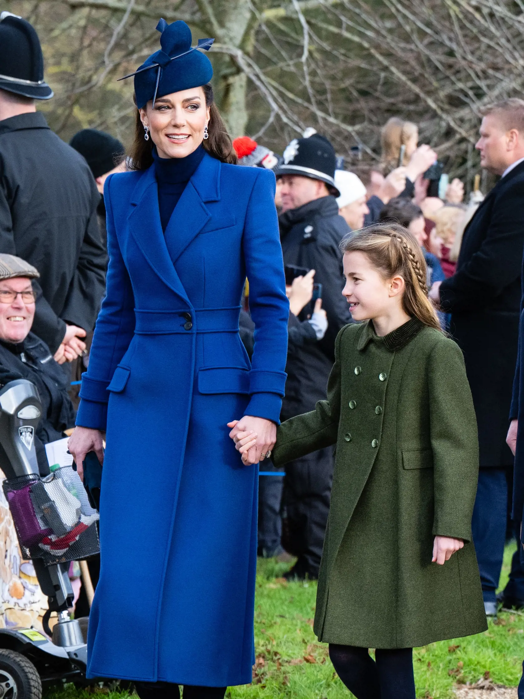 Princezná Kate na jednom z posledných záberov pred hospitalizáciou. na verejnosti sa ukázala naposledy 25. decembra.