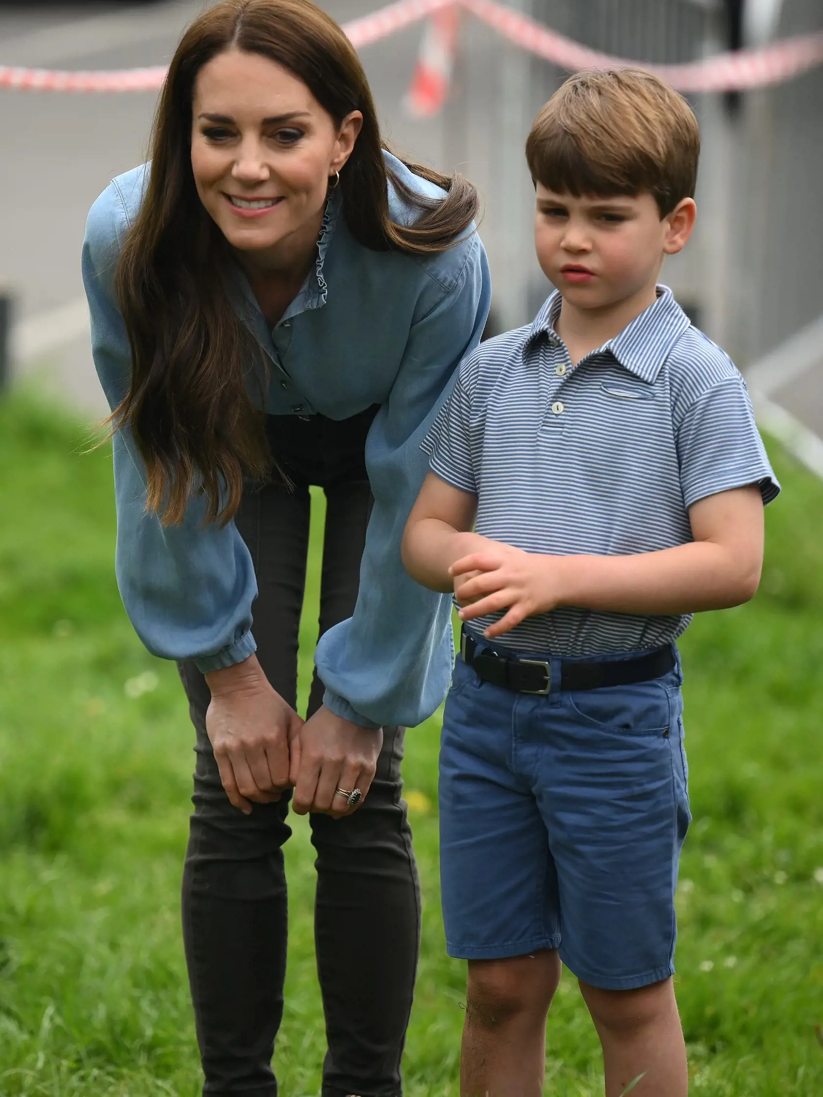 Princezná Kate so svojím najmladším potomkom, synom Louisom