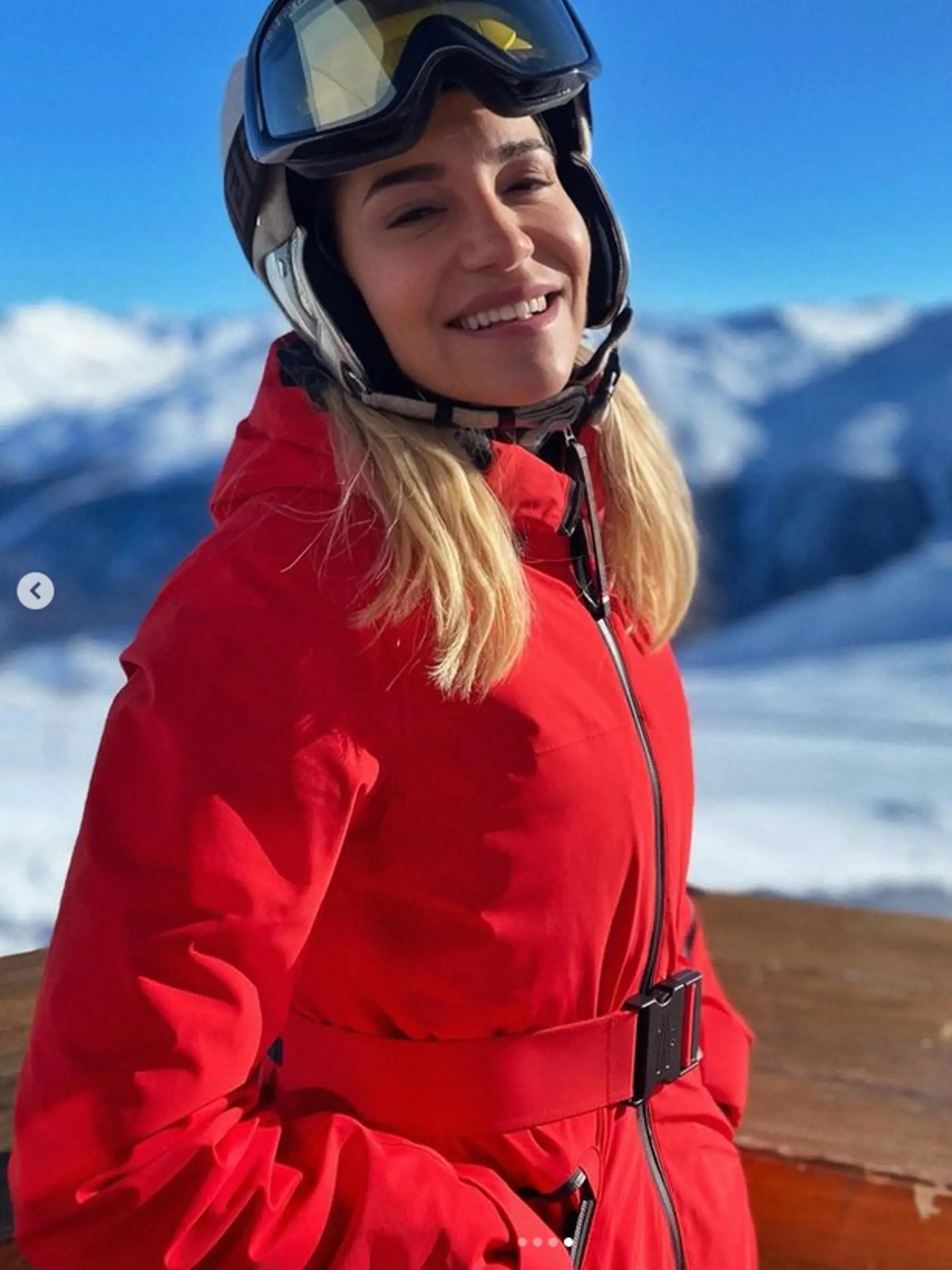 Dare Rolins v talianskom zimnom stredisku v Livigno