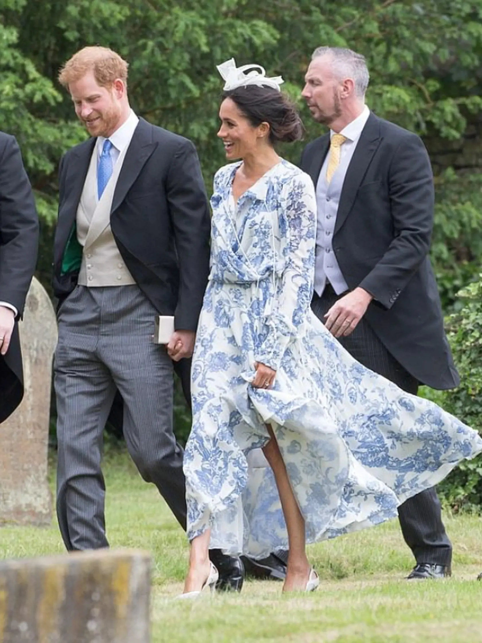Meghan Markle a princ Harry sa svadbe.