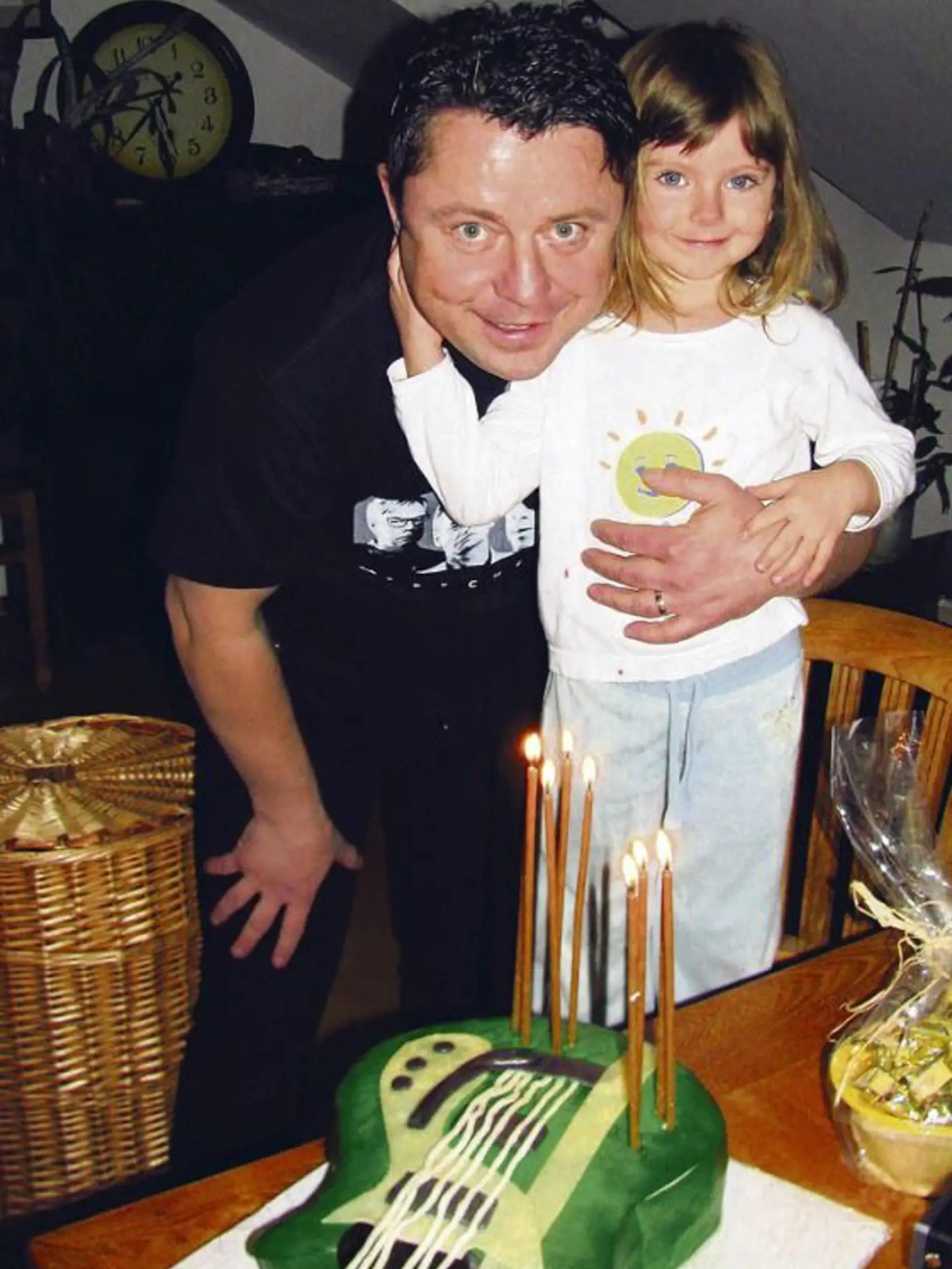 Petr Muk so svojou dcérkou Noemi.