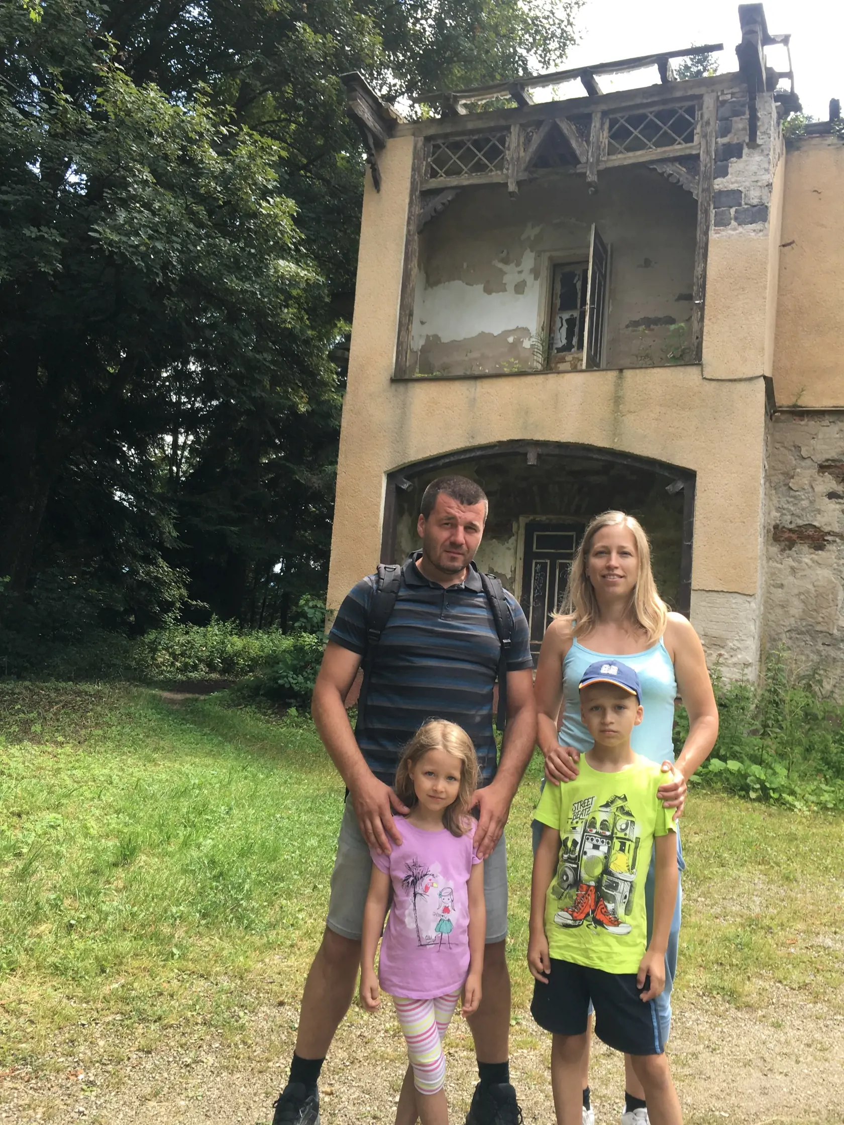 Manželia Libor a Silvie, s deťmi Lukášom a Simonkou  prišli do Gelnice až z okresu Uherské Hradiště. Mesto a okolitá príroda sa im veľmi páčili, nad tým ako dnes vyzerajú Kúpele Turzov však netajili sklamanie.