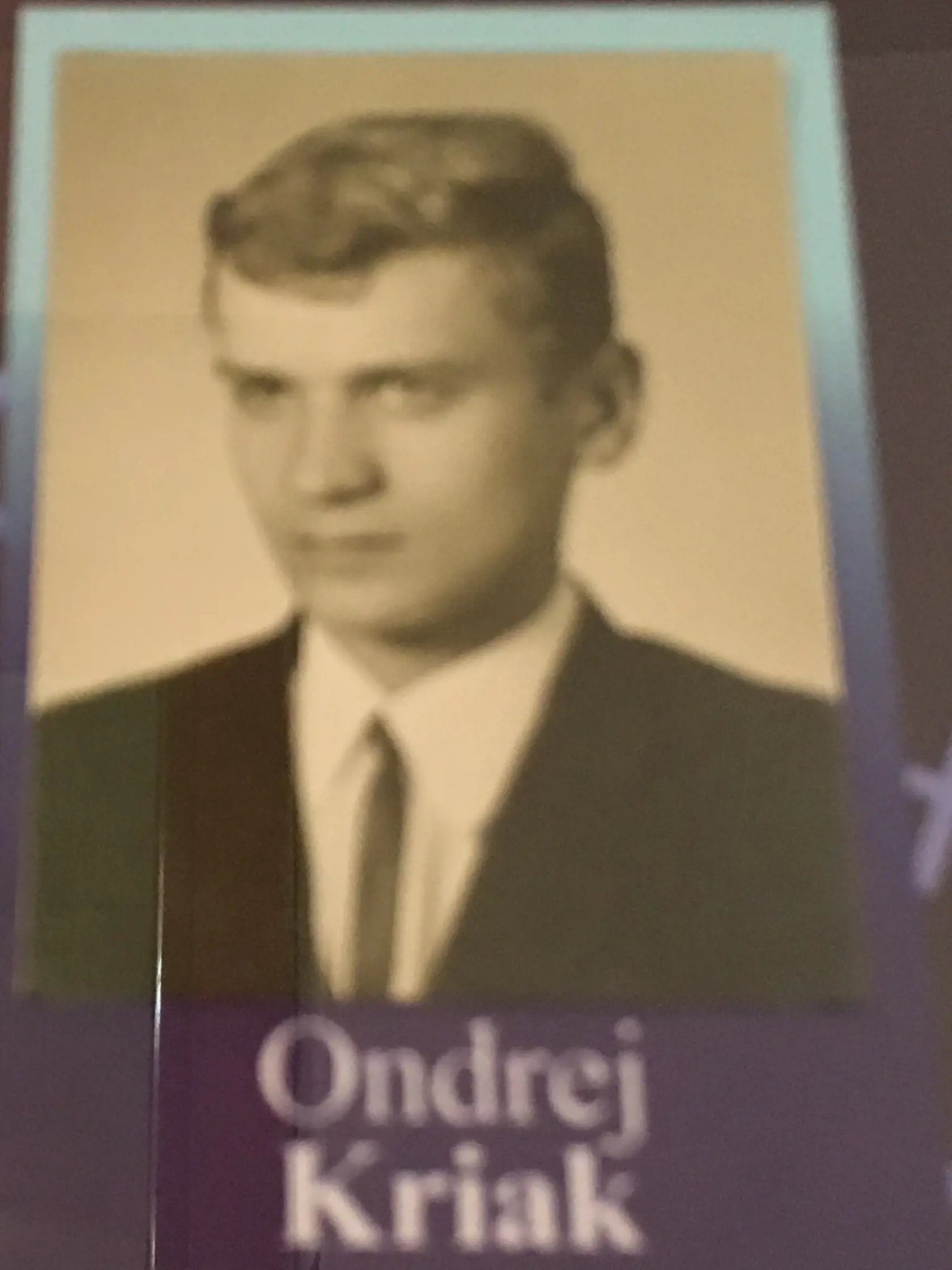 Ondrej Kriak.