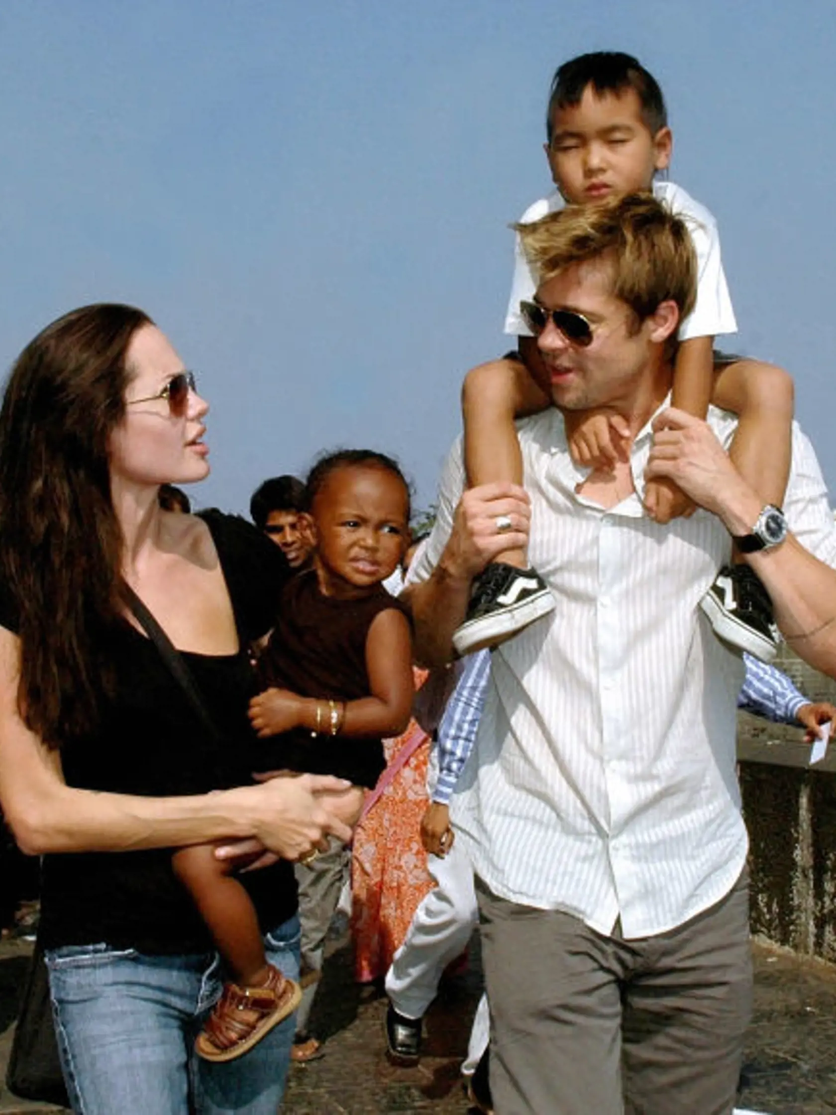 Angelina Jolie & Brad Pitt