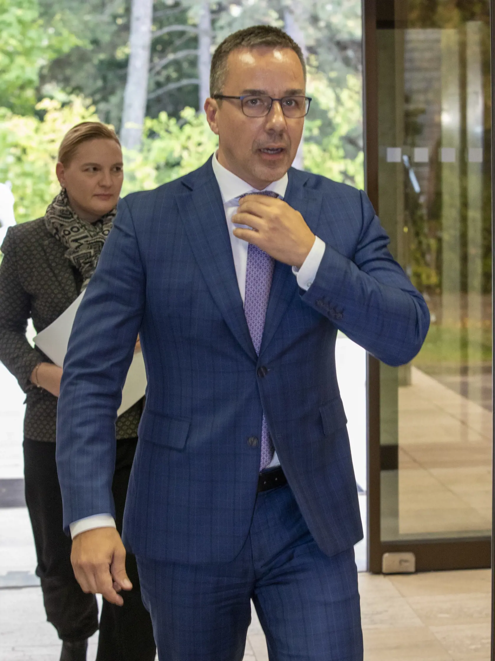 Na snímke je 2. schôdza úradu vlády Slovenskej republiky.
Minister práce a sociálných vecí Erik Tomáš