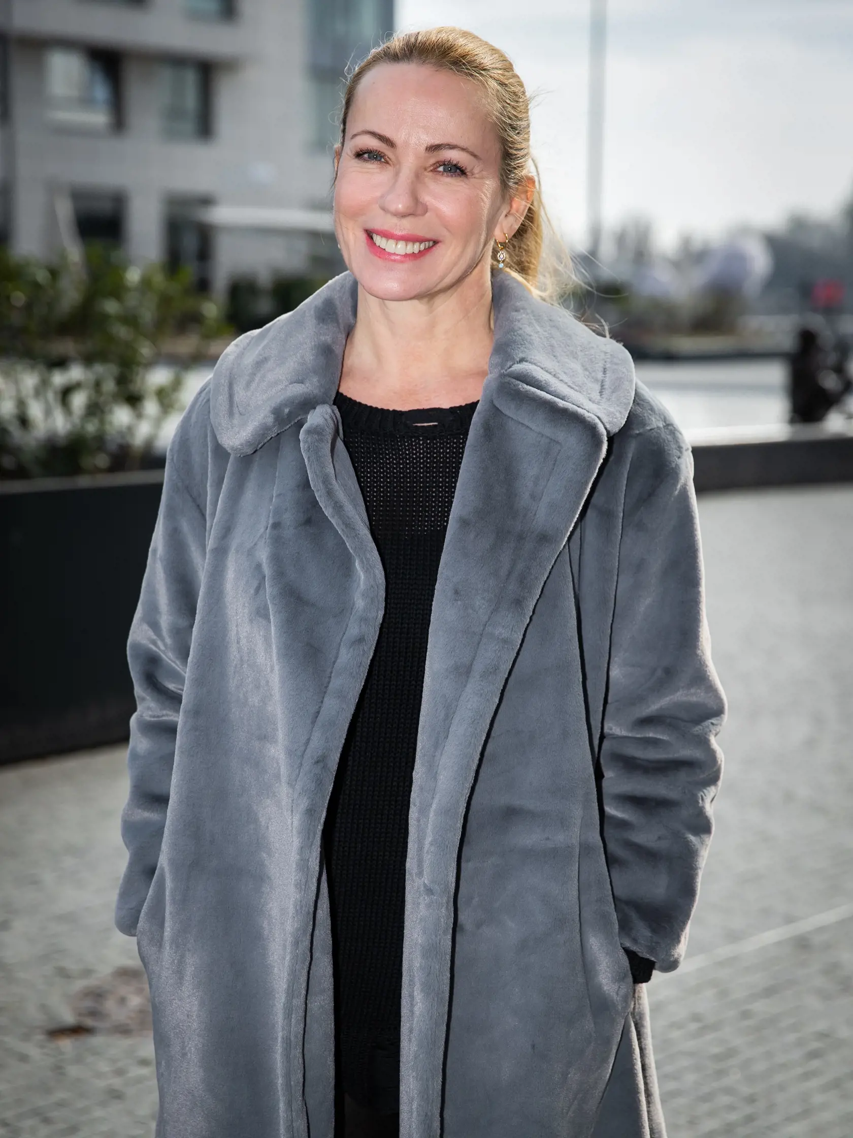 Premiéra slovenského seriálu "Ultimátum" v Bratislave. Na snímke Diana Mórová.