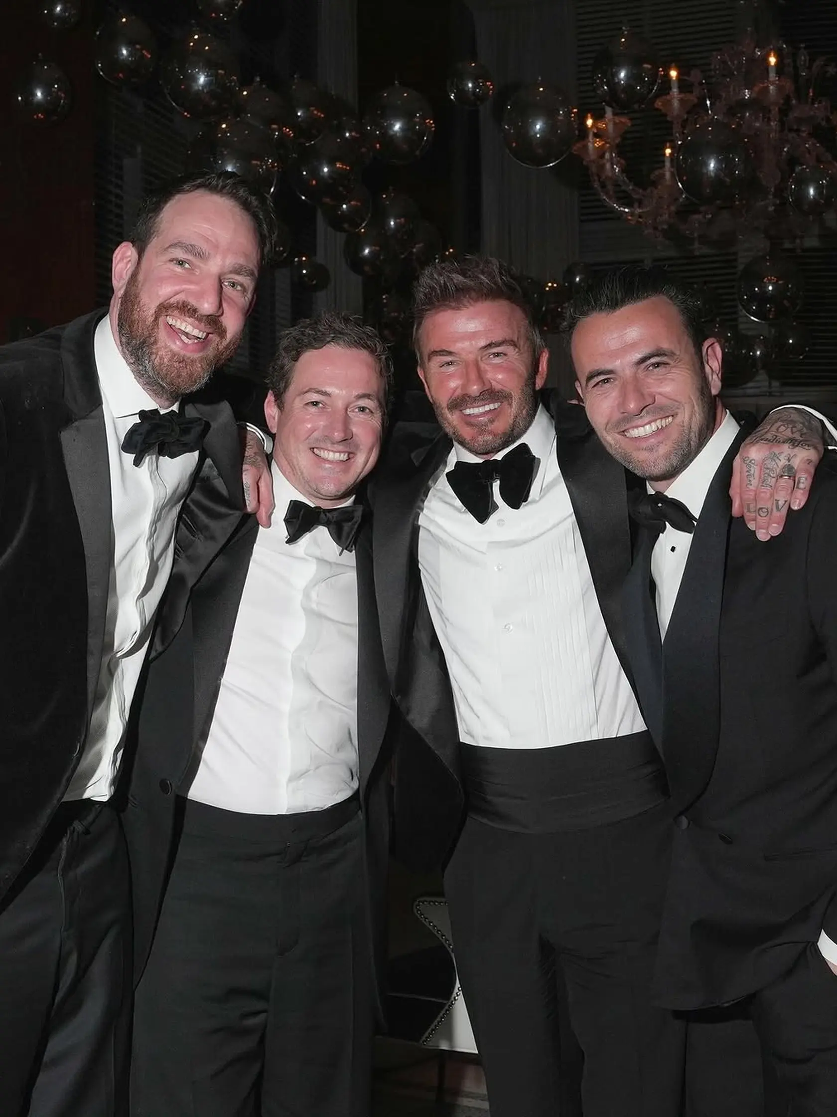 David Beckham predčasne začal s oslavami 50-ky v Miami.