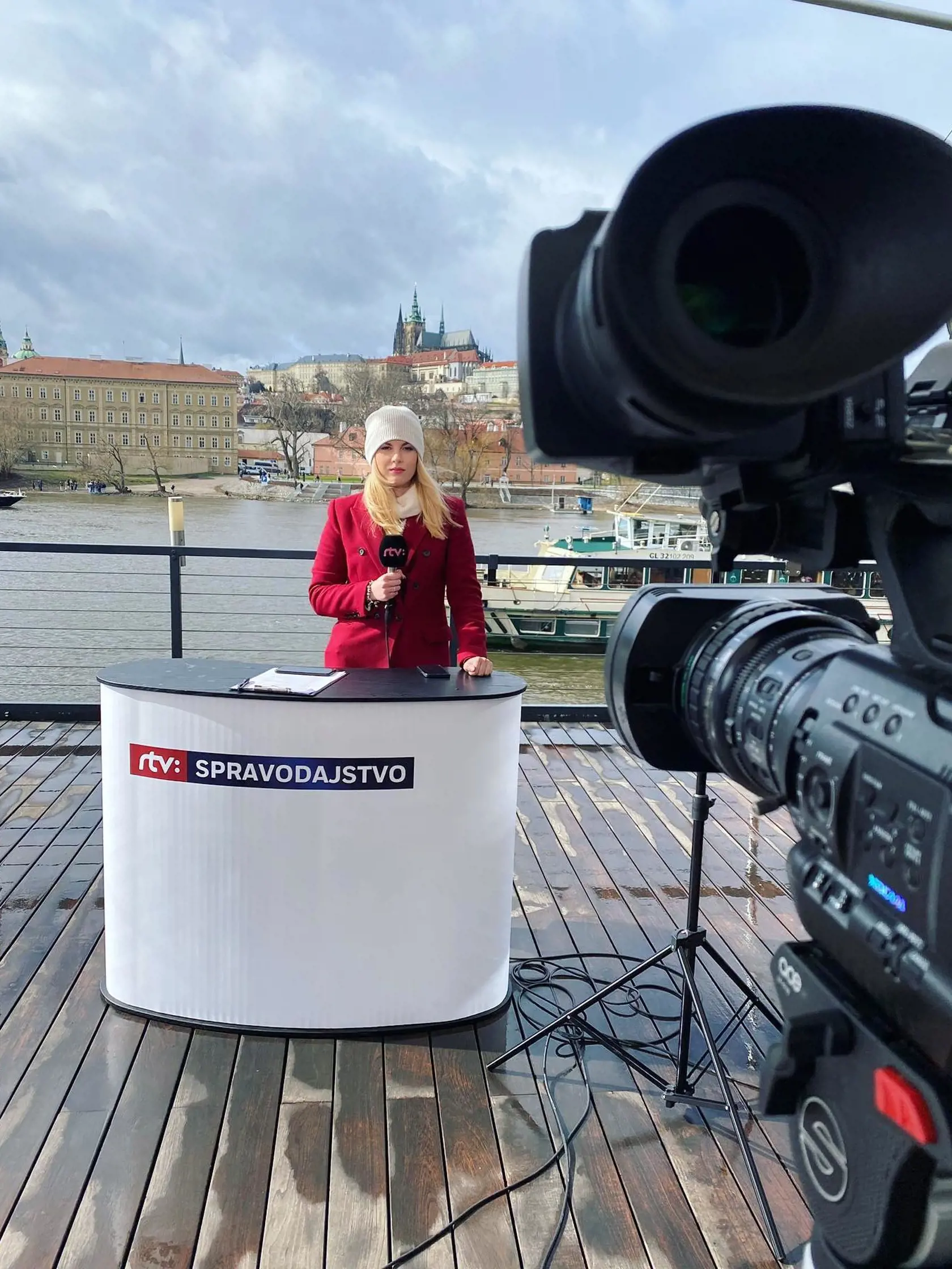 Moderátorka a redaktorka RTVS Barbora Bodáková