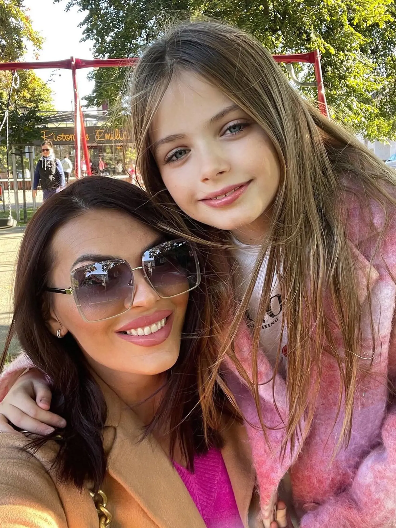 Monika Ostrihoňová a dcéra Zaira