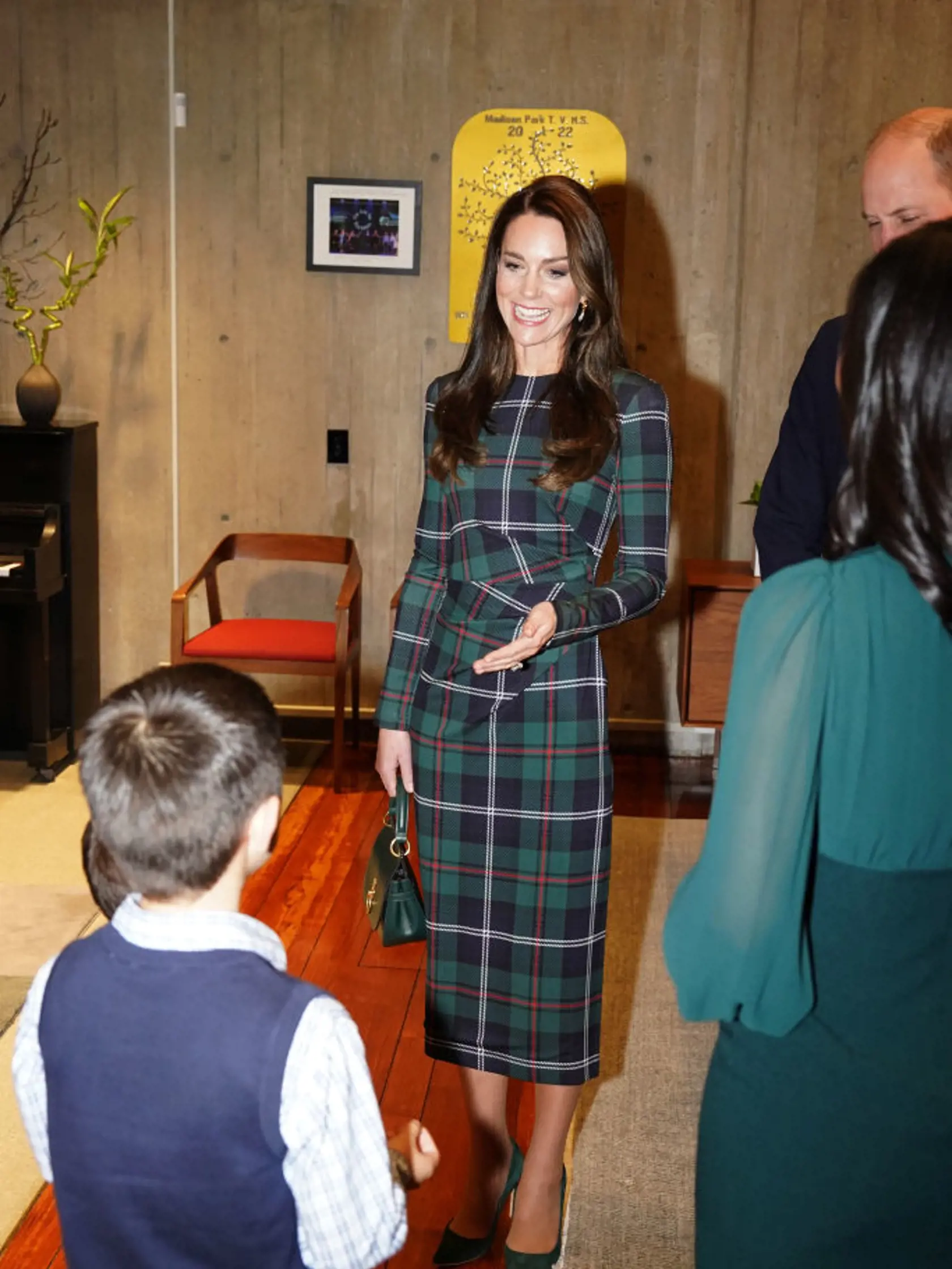 Princezná Kate po prílete na bostonskej radnici.