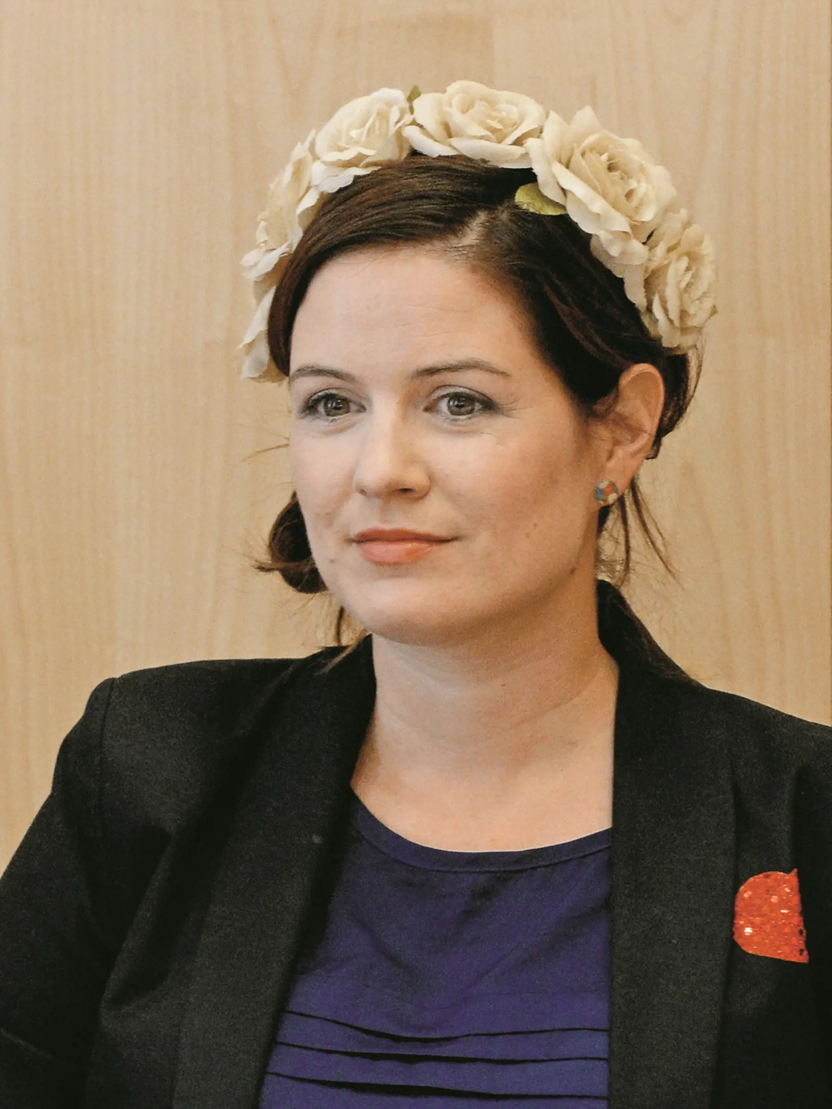 Na snímke slovenská herečka Zuzana Norisová  počas tlačovej konferencie k novému česko-dánskemu rozprávkovému filmu režiséra Jana Svěráka Traja bratia v Bratislave 20. augusta 2014. FOTO TASR – Štefan Puškáš