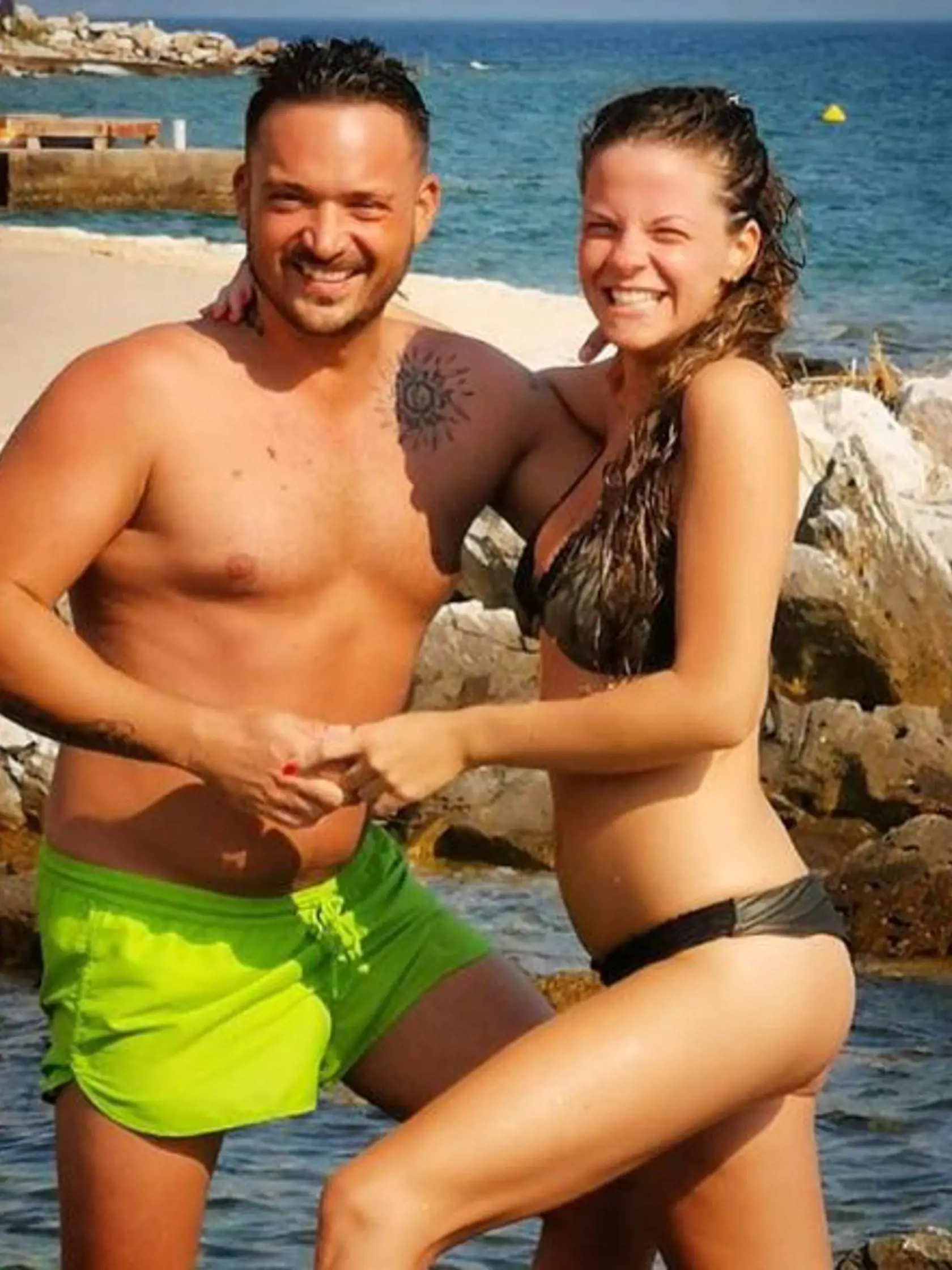 Robo Papp s o 10 rokov mladšou partnerkou Veronikou.