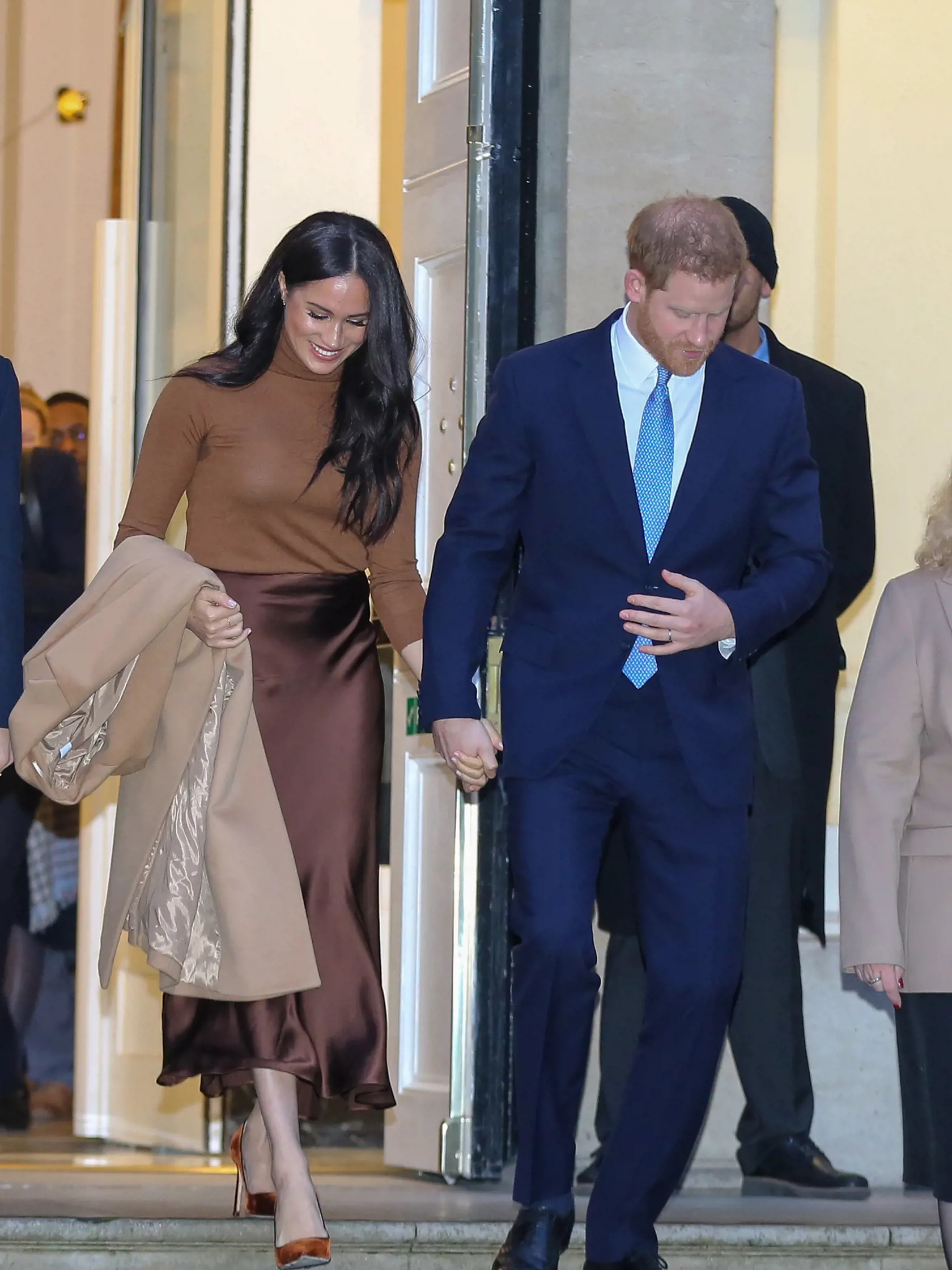 Meghan s Harrym navštívili Kanadský dom v Londýne.
