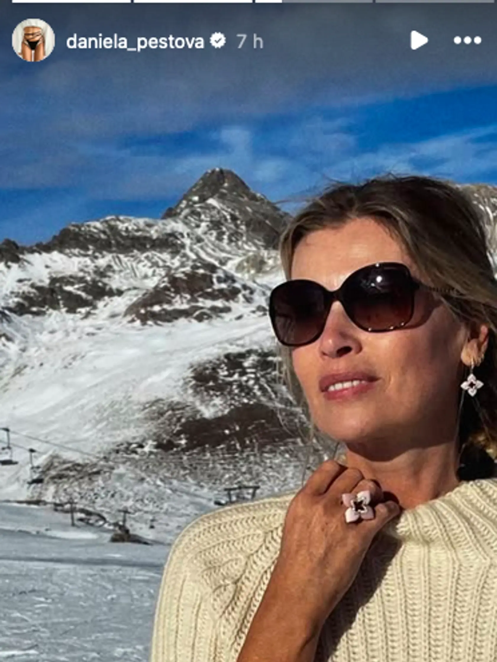 Daniela si užíva aspoň slniečko, ktoré tiež veľmi potrebuje.