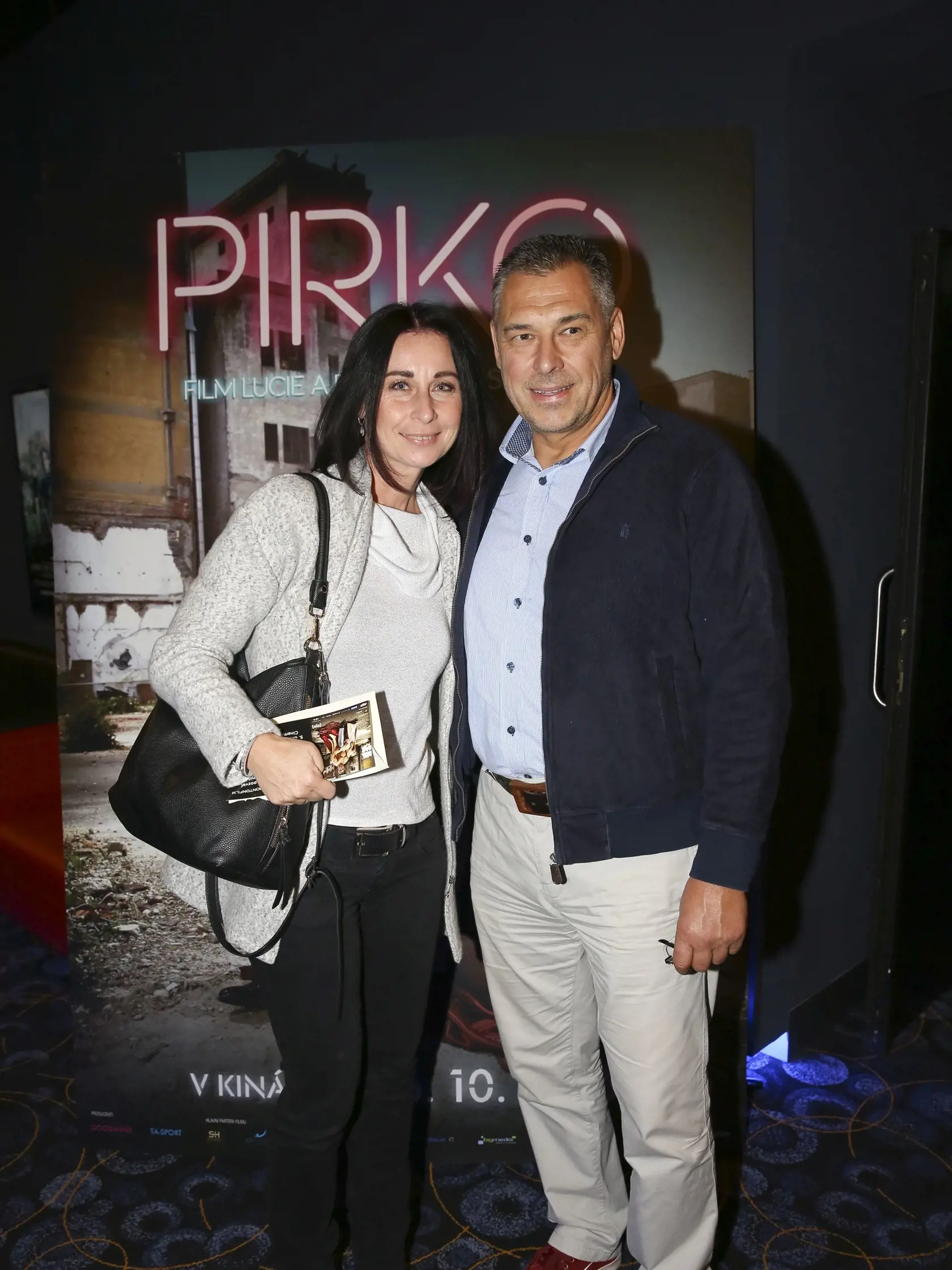 Premiera cesko-slovenskeho filmu Pirko
Marek Tapak s manzelkou