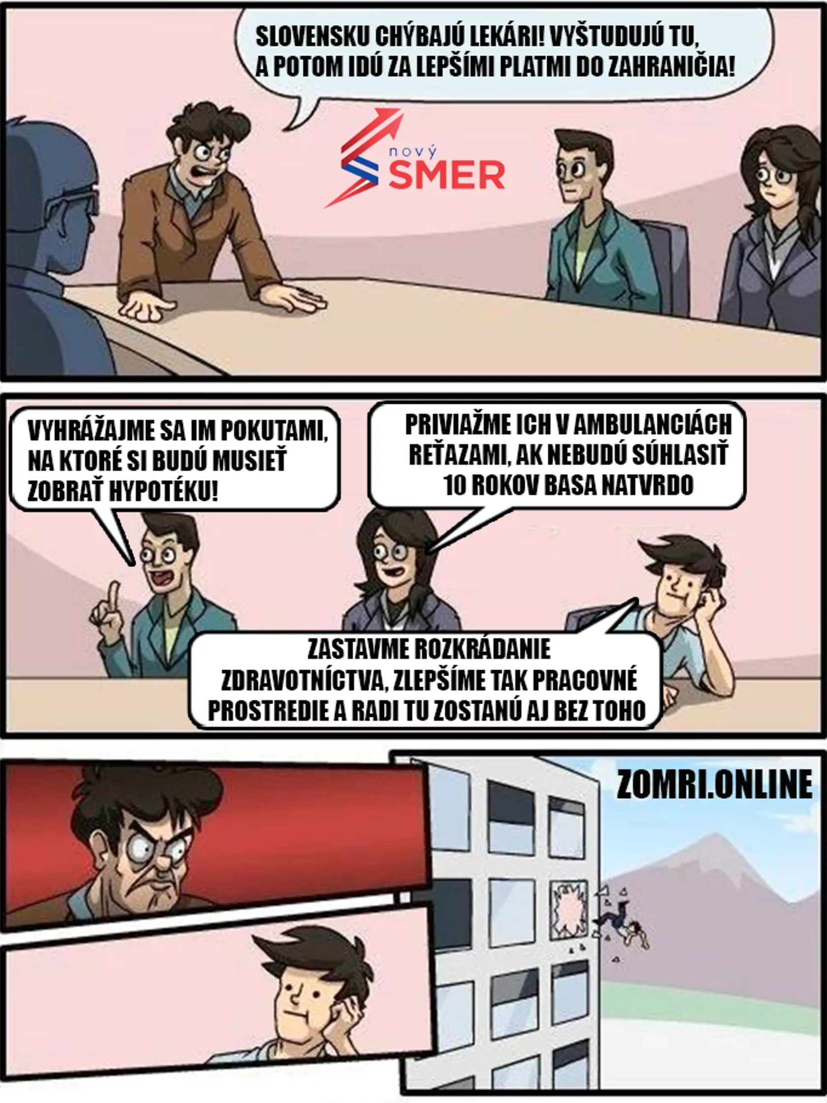 Na konferencii Smeru vraj chýbal jeden človek, ktorý by im vysvetlil, čo je najväčší problém v slovenskom zdravotníctve.
