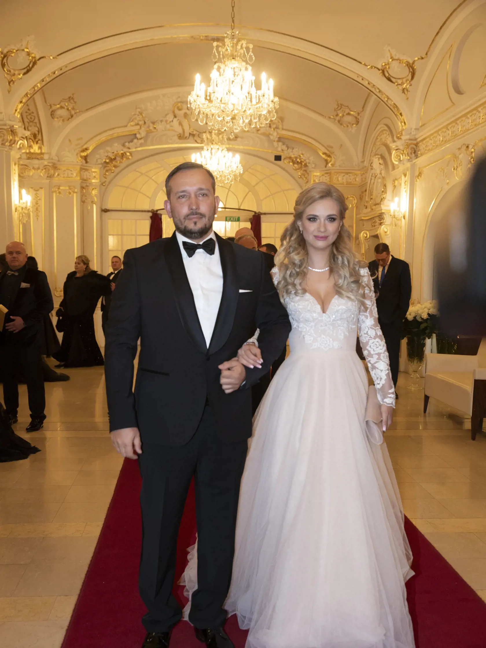  Na snímke je Prešporský bál 2024 v bratislavskej Redute.
