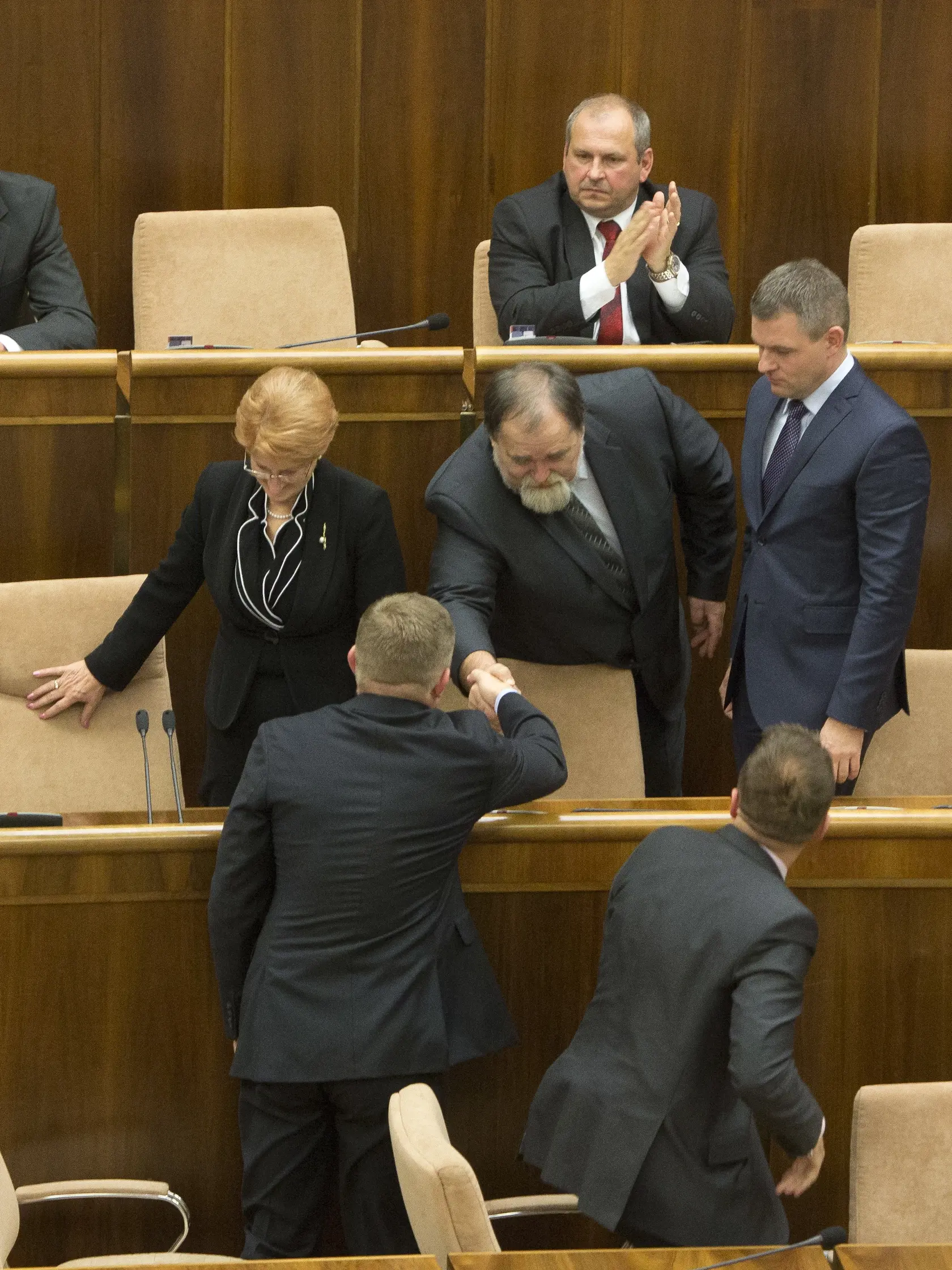 voľba Petra Pellegriniho za  predsedu parlametu + momentky  z pléna :o)))
