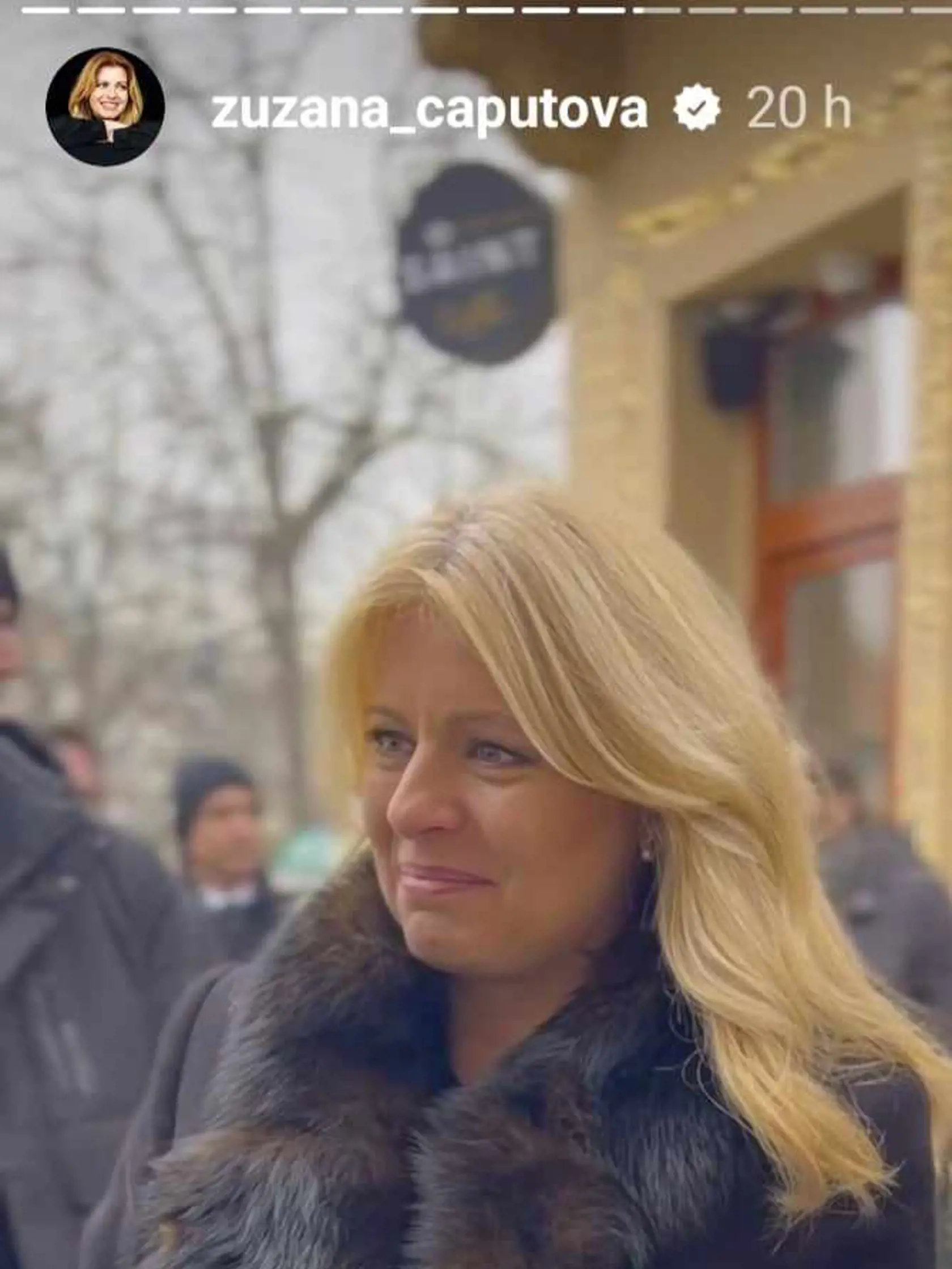 Zuzana Čaputová v Košiciach.