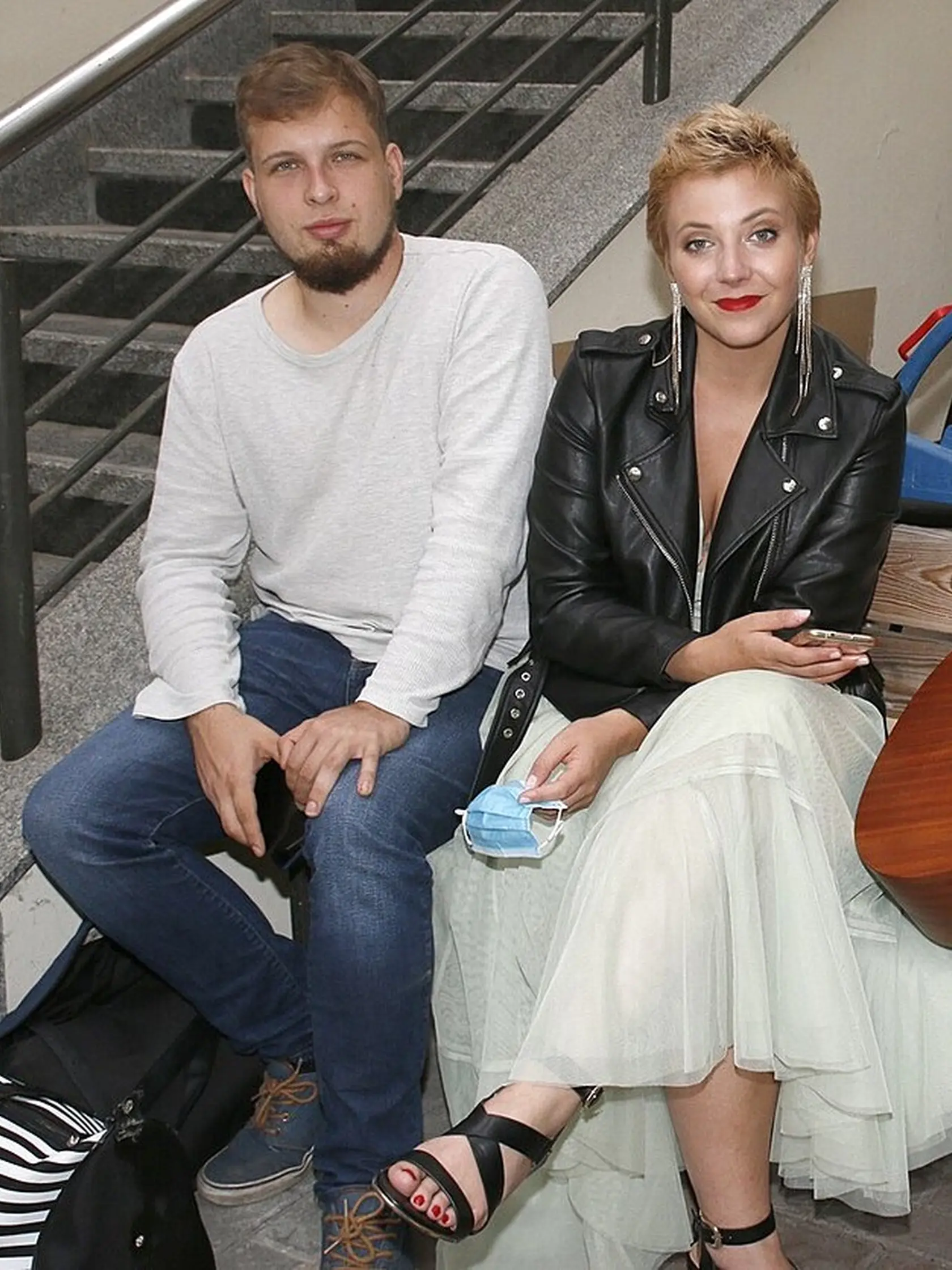 Anička Slováčková a jej partner Matěj.