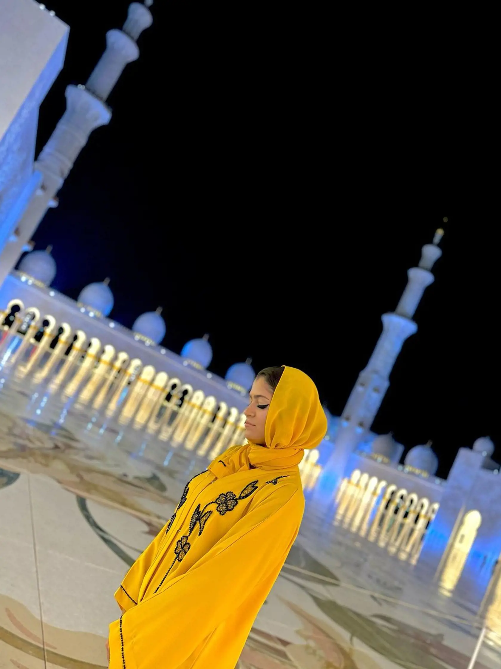 Nevynechali ani návštevu známej mešity Sheikh Zayed Grand Mosque
