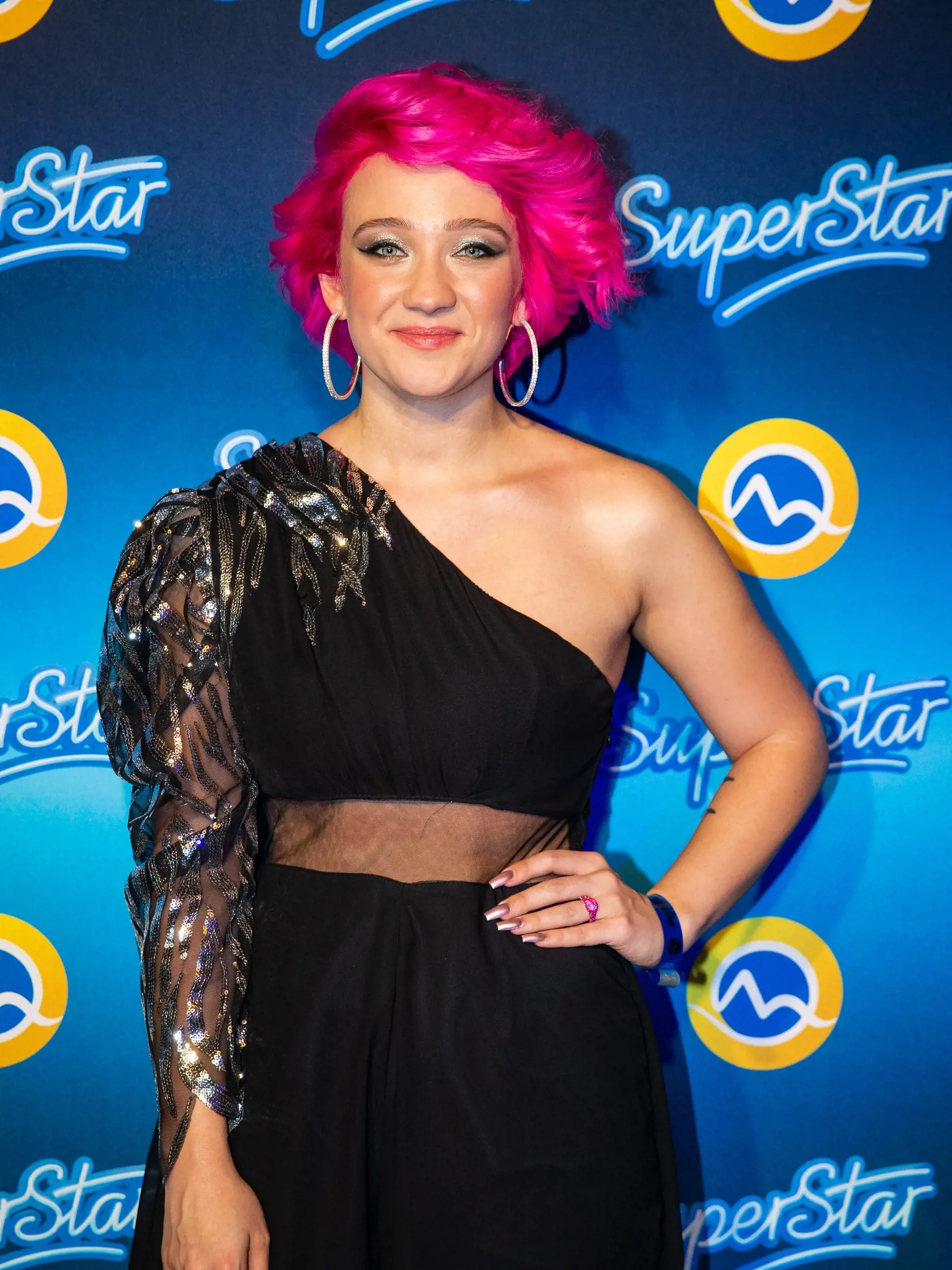 SuperStar párty v jednom z bratislavských podnikov. Na snímke Tereza Mašková.