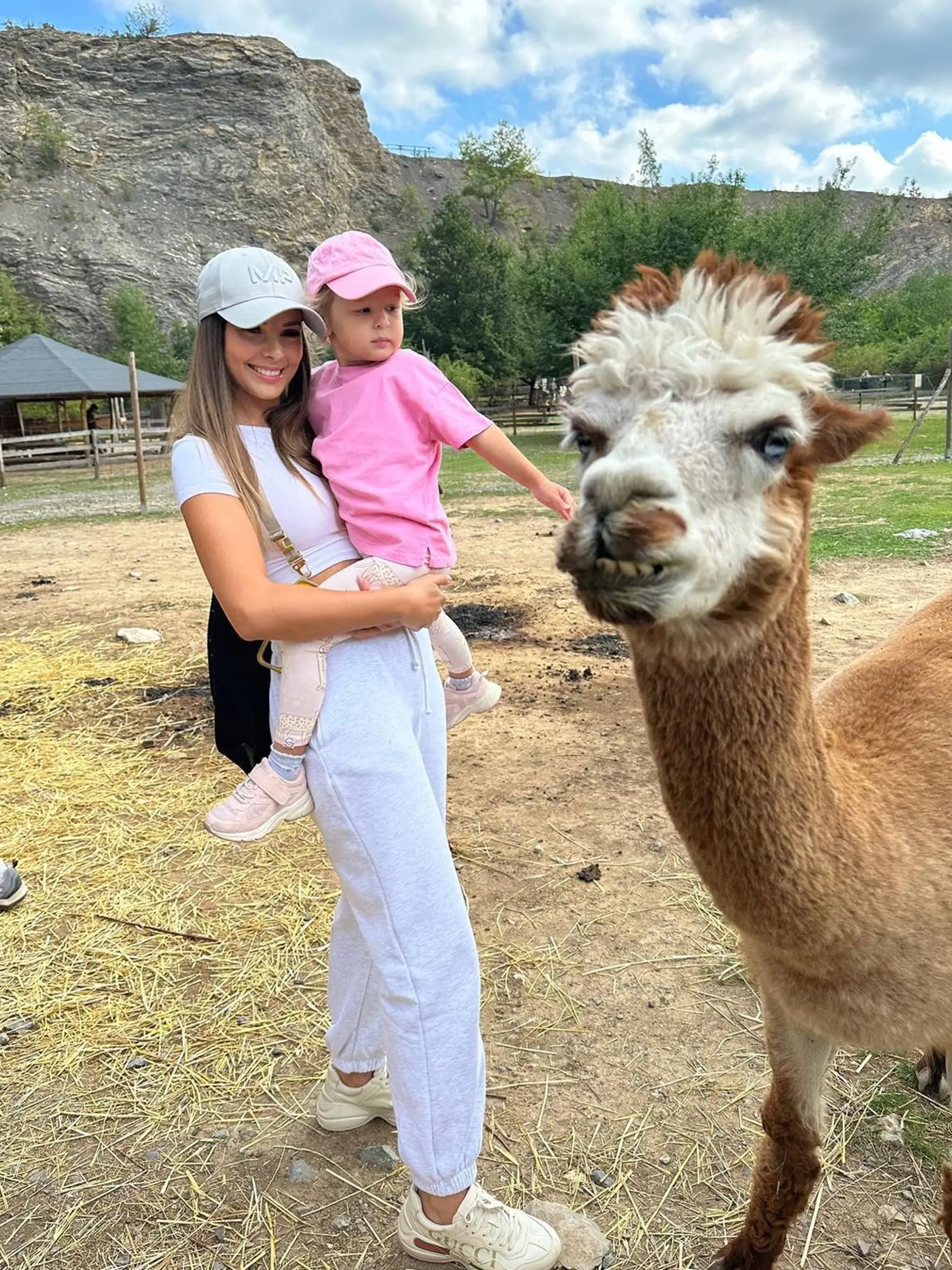 Monika Bagárová a jej dcéra Rumia