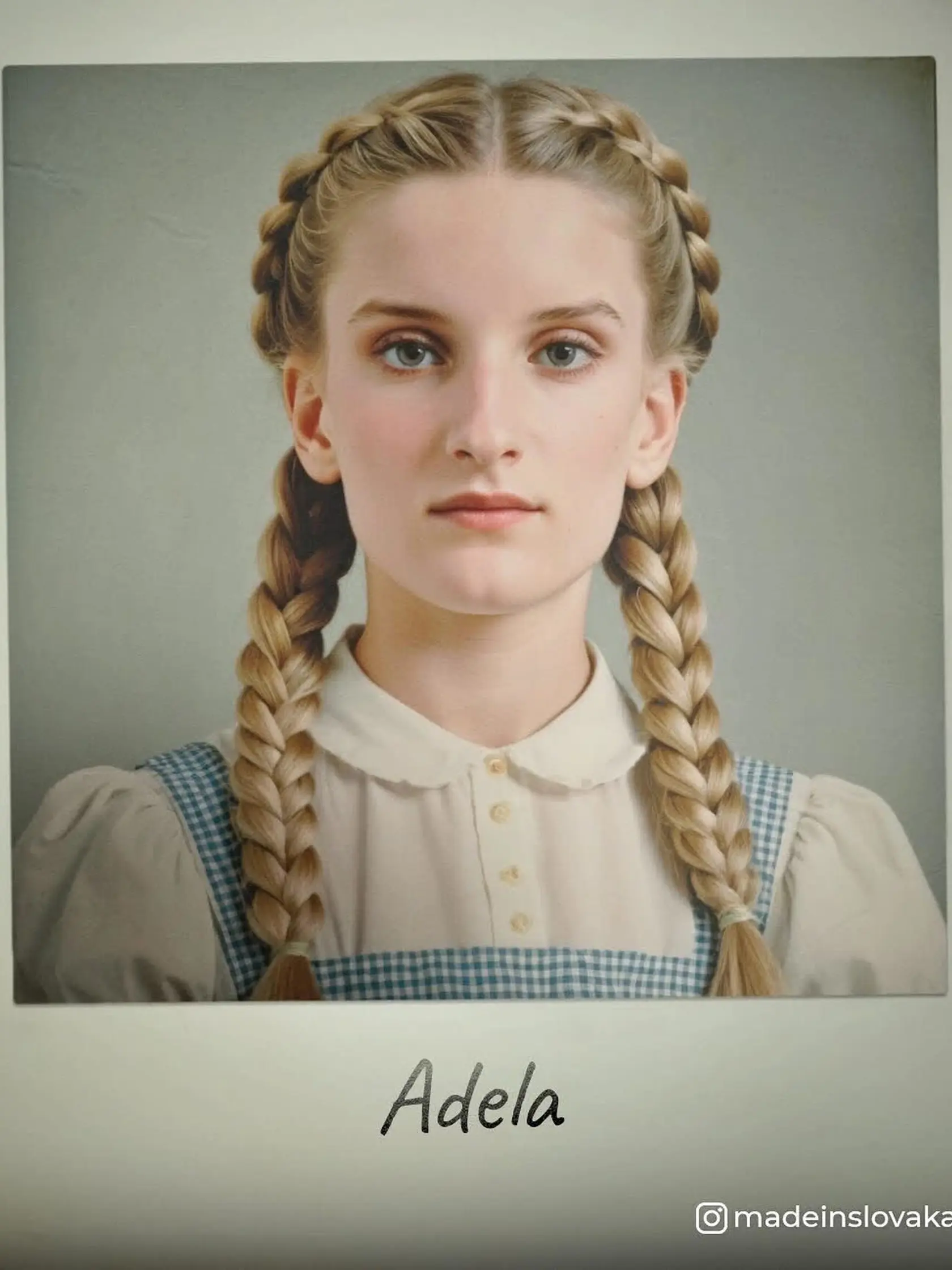 Adela Vinczeová podľa AI.