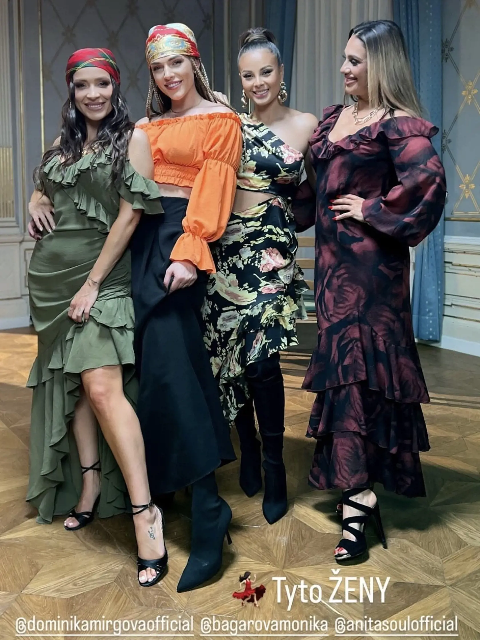 Dominika Mirgová, Monika Bagárová a Anita Soul  v novom videoklipe.