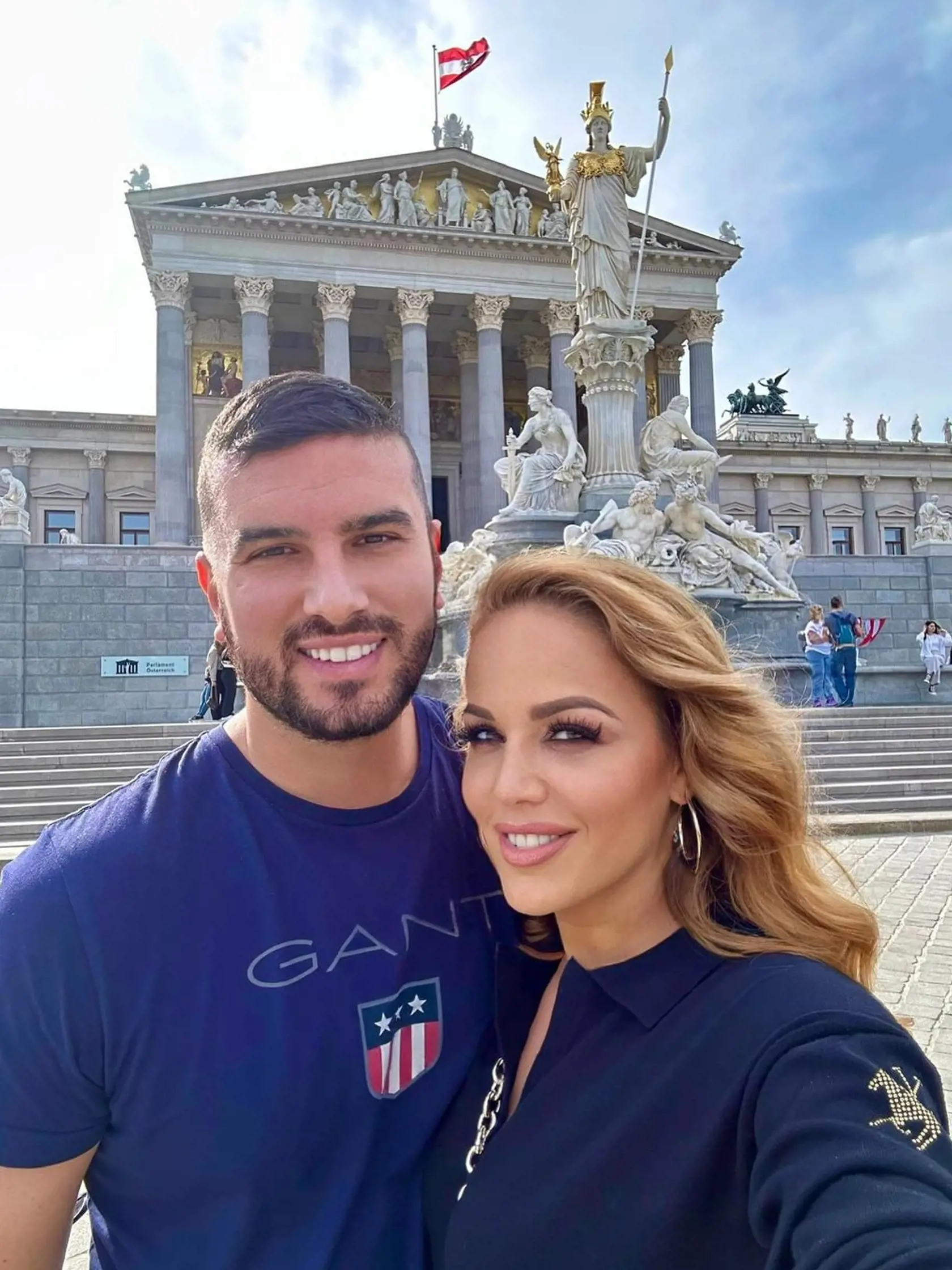Karin pôsobila po boku bývalého priatela Dávida