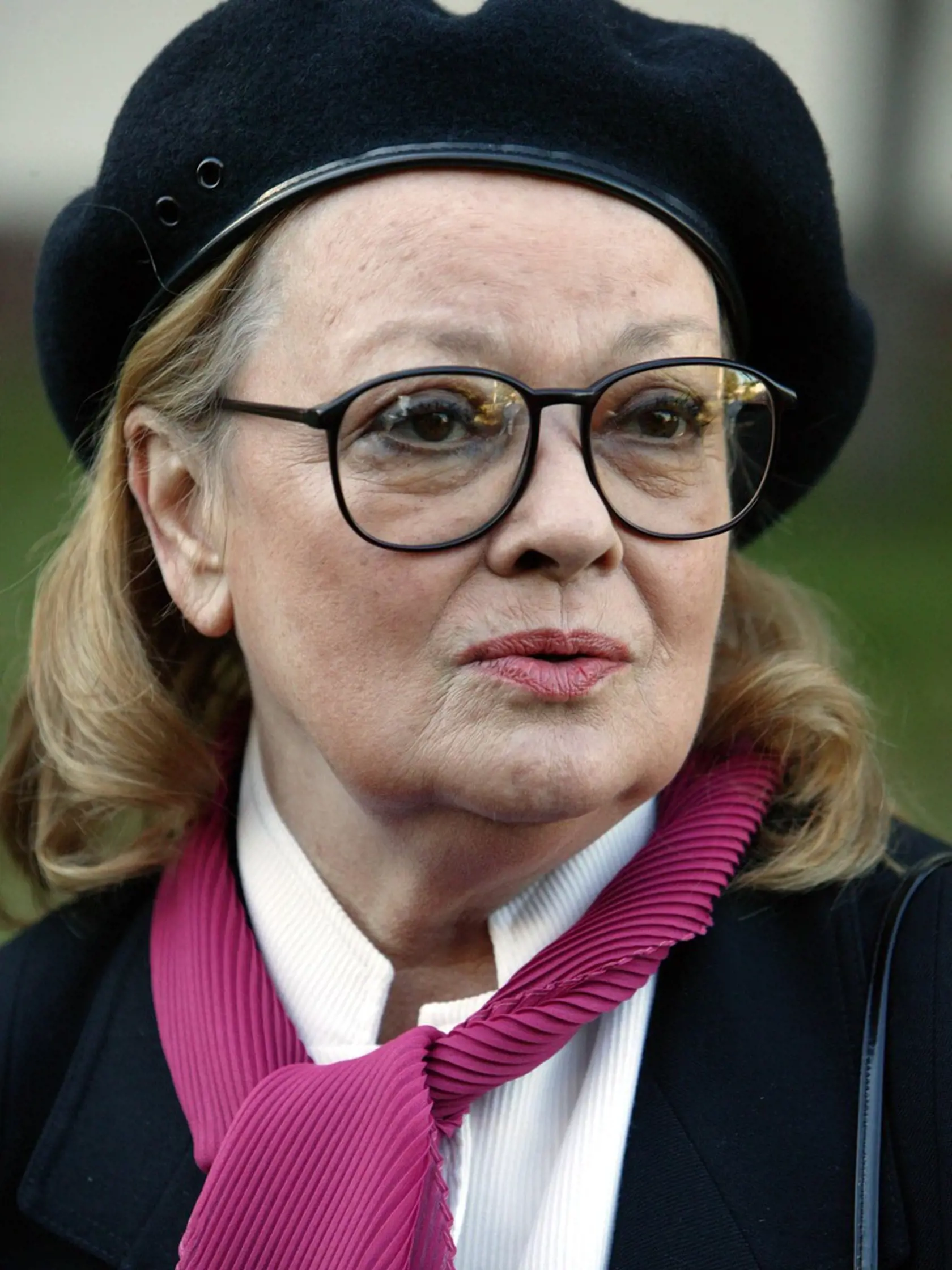 Herečka Jana Brejchová mala rada baretku unisex, ktorú môžu nosiť páni aj dámy.