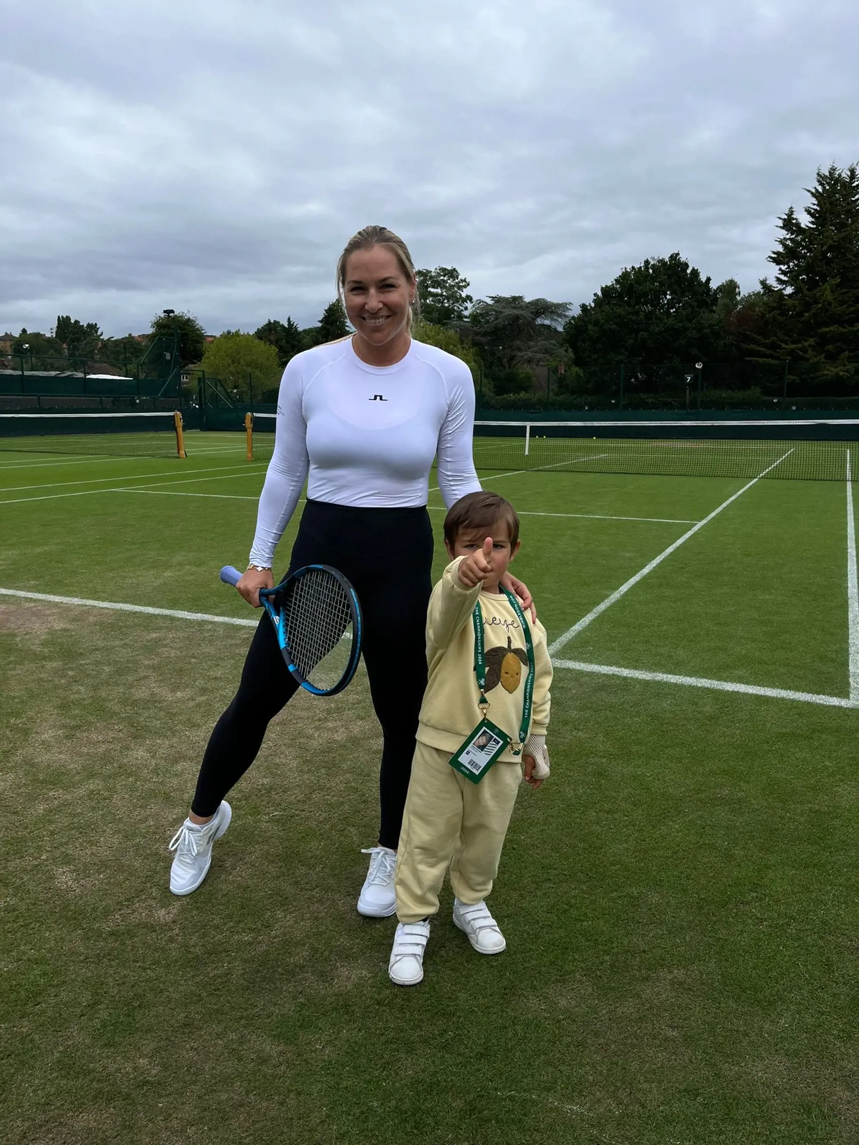 Dominika Cibulková sa na Wimbedon vrátila po šiestich rokoch a zobrala aj svojho synčeka Jakubka.