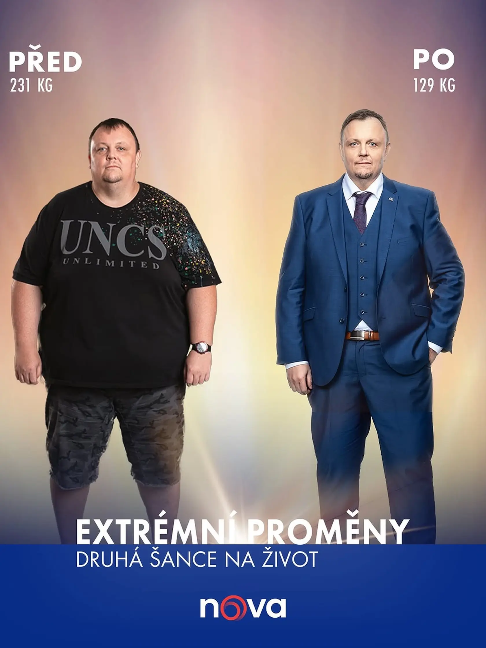 Tomáš z českých Extrémnych premien.