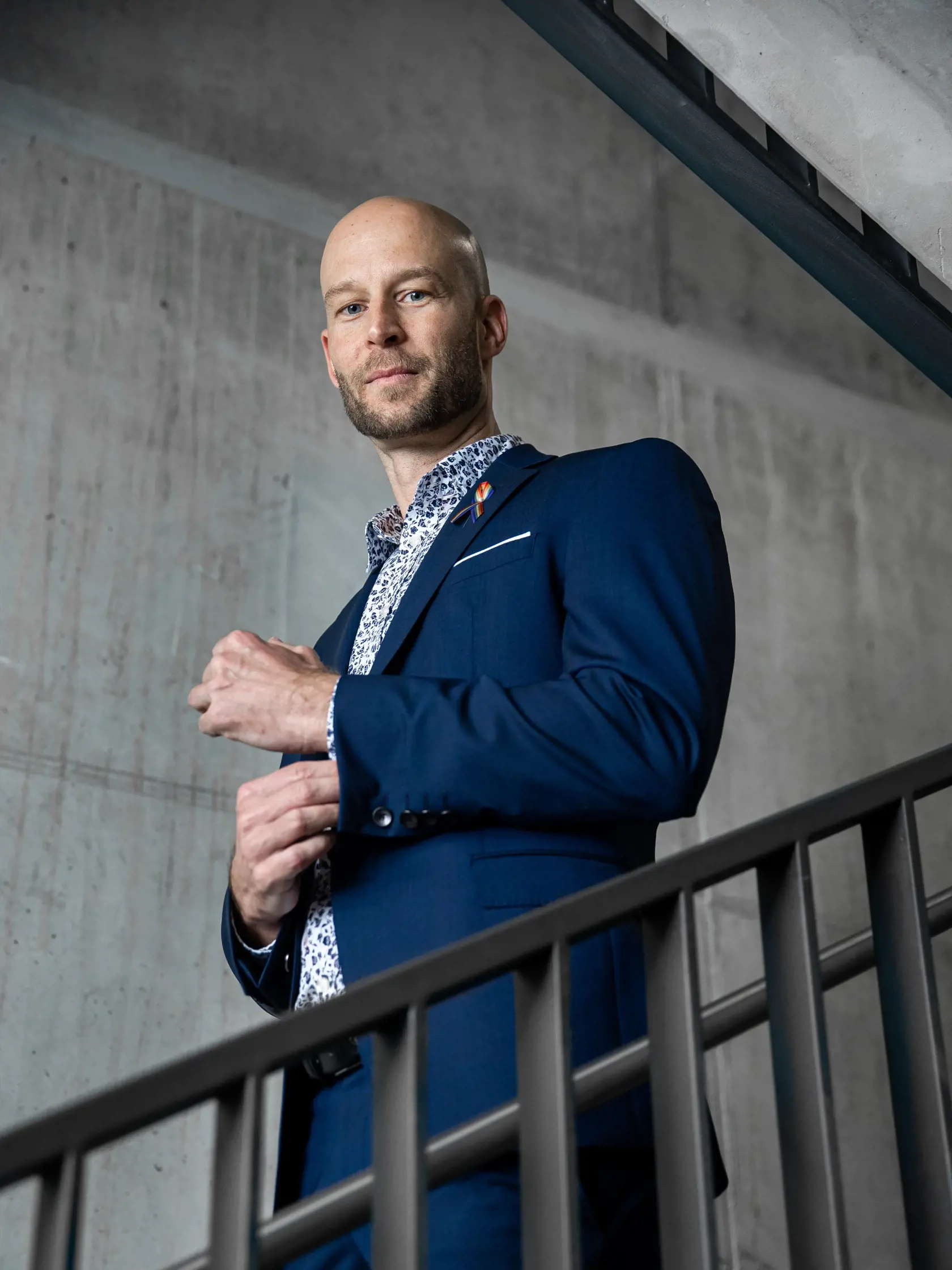 Tomáš Hellebrandt pri rozhovore v Bratislave. 