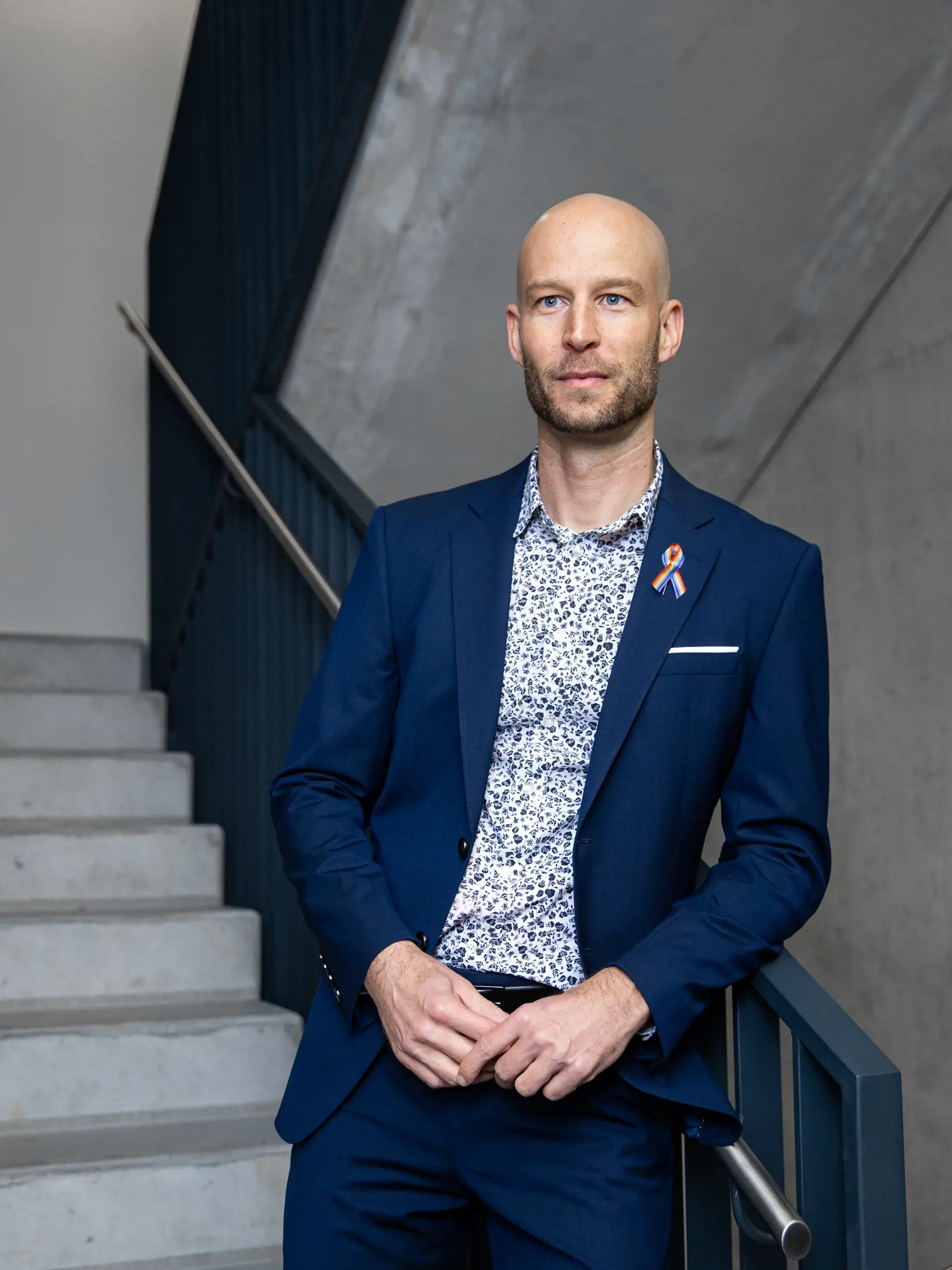 Tomáš Hellebrandt pri rozhovore v Bratislave. 