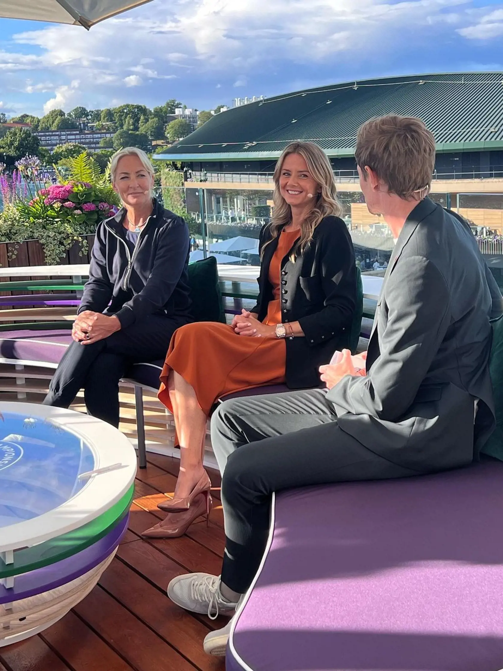 Daniela bola hviezdou Wimbledonu.