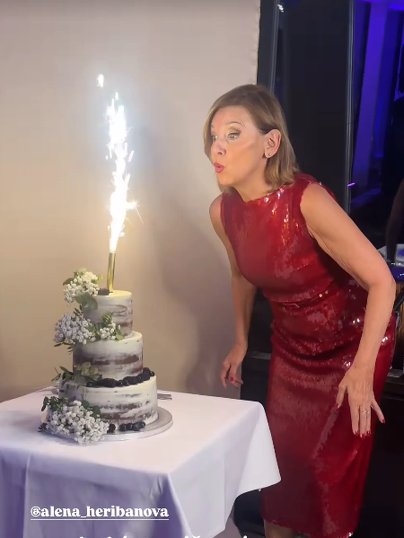 Alena oslávila 70-tku na Kamzíku!