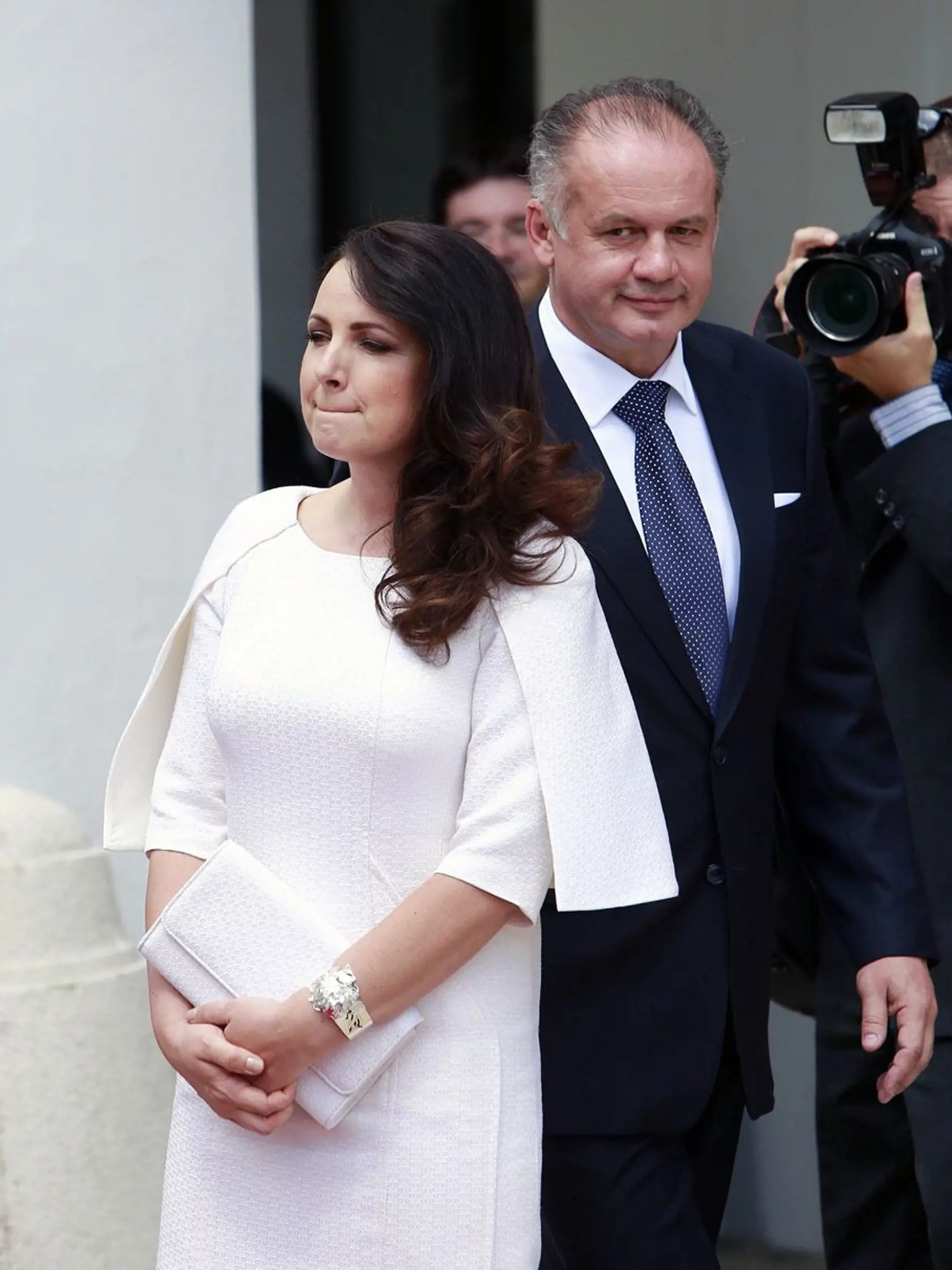 Andrej Kiska s manželkou