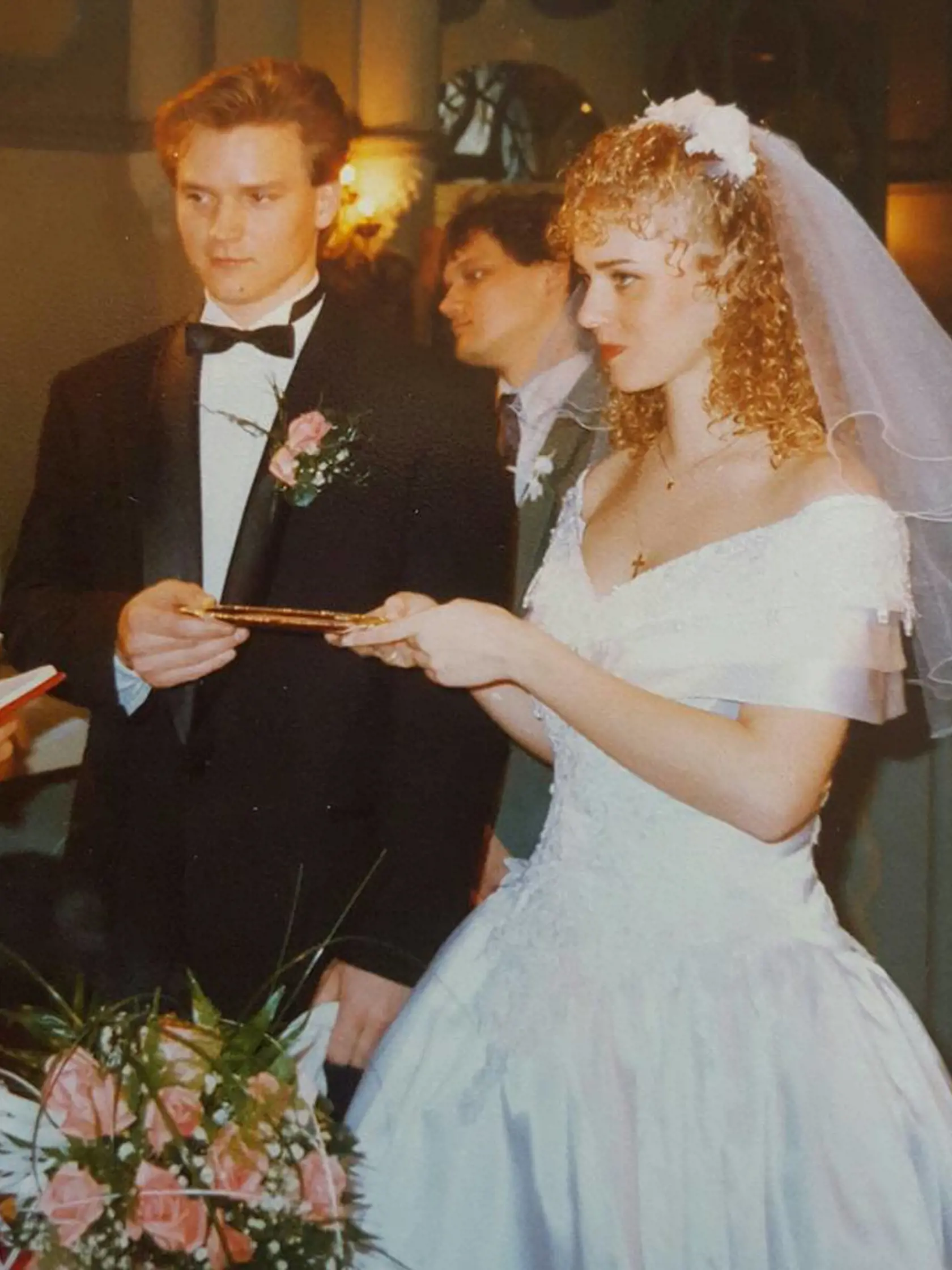 Monika Jankovská počas šťastného dňa v minulosti. Takto si brala gynekológa Tibora Jankovského. V roku 2019 Jankovská potvrdila, že sa rozviedli.