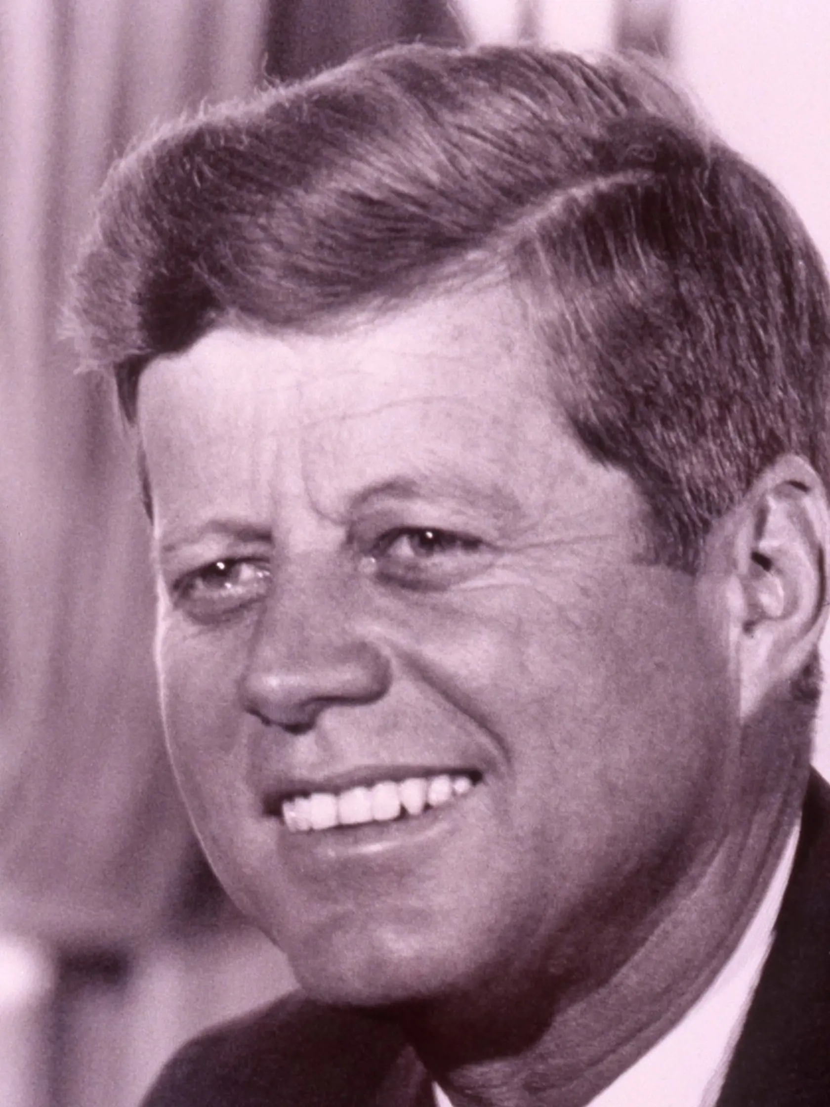 Circa 1960: John Kennedy. November 22, 2013 marks the 50th anniversary John Fitzgerald Kennedyâ€™s assasination. The 35th President of the United States was struck by two bullets while traveling in a Dallas motorcade with his wife Jacqueline, Texas Governor John Connally and his wife Nellie. The Warren Commission mounted a ten-month investigation that concluded Kennedy was assassinated by a single gunman named Lee Harvey Oswald. The commission also concluded Jack Ruby acted alone when he shot an