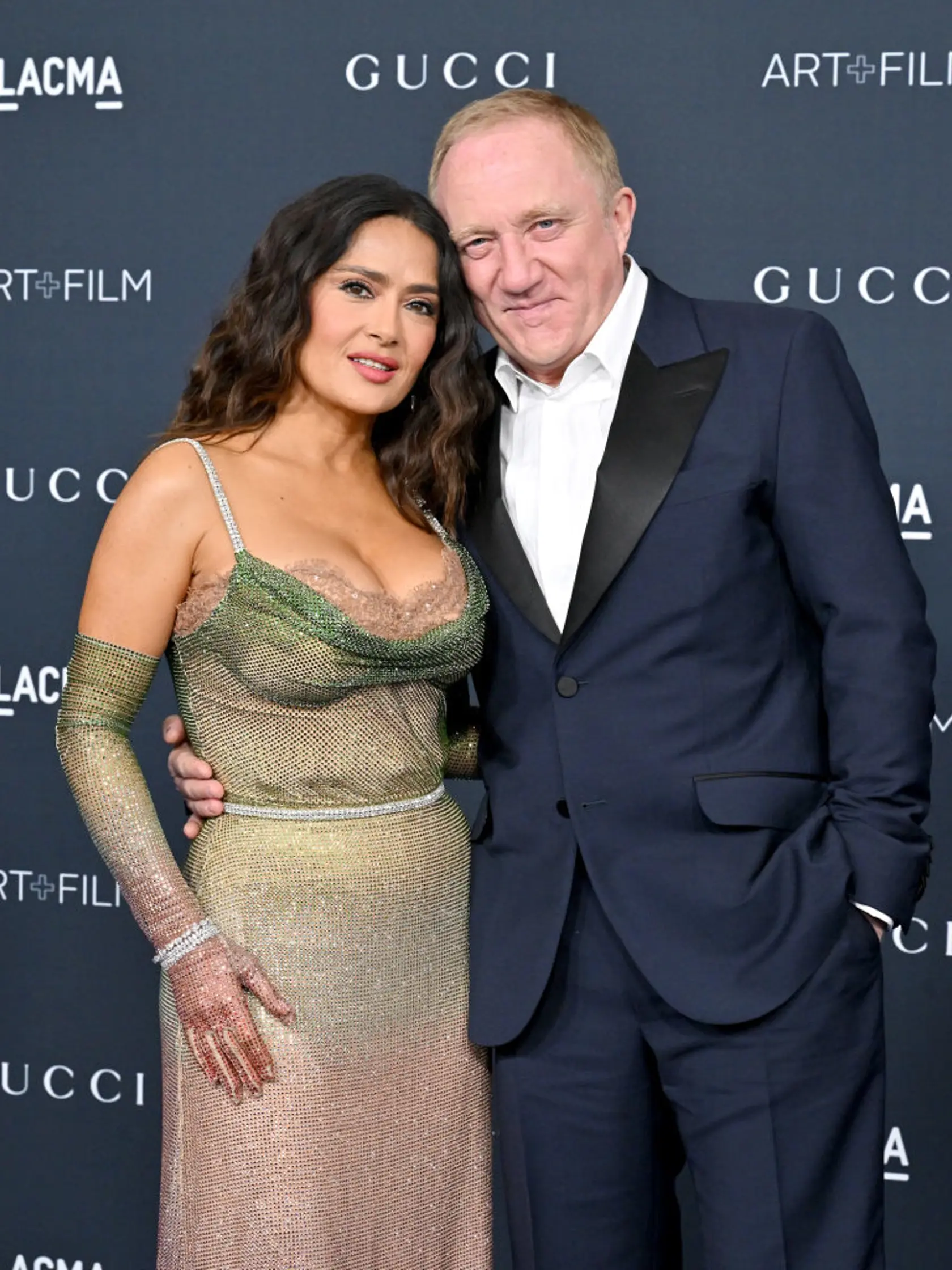 Herečka Salma Hayek spolu s manželom.