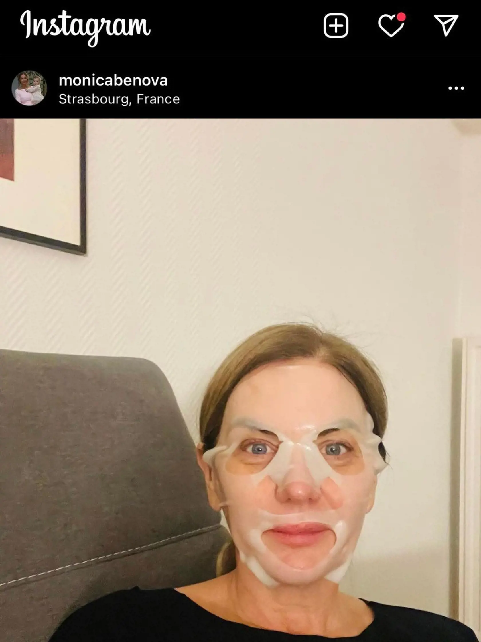 Monika Beňová sa ukázala fanúšikom s pleťovou maskou. Komentárom je nešetrila ani tenistka Dominika Cibulková.