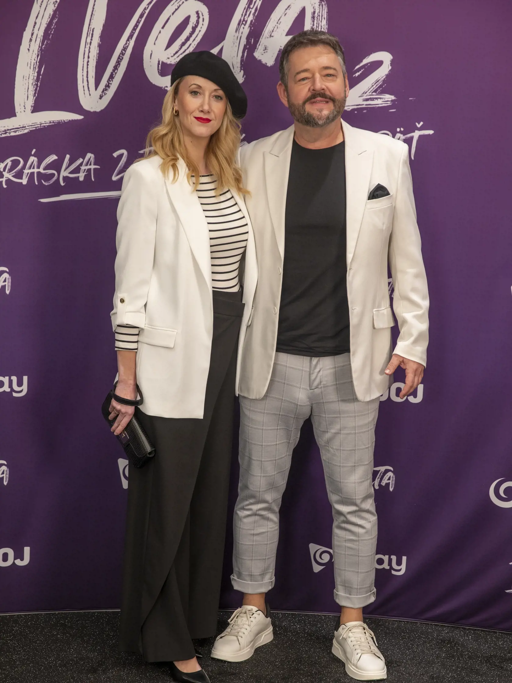 Michal Hudák s partnerkou