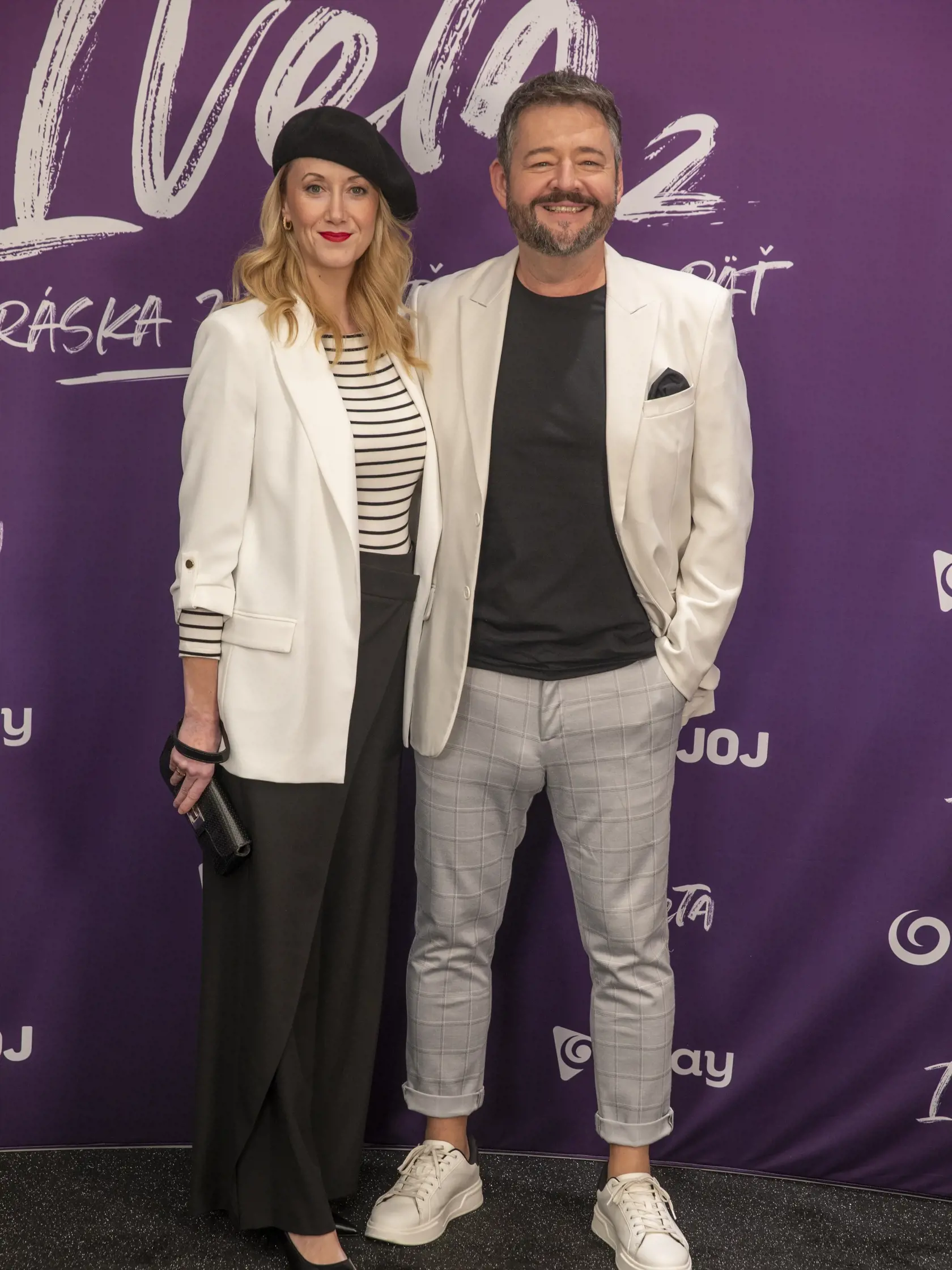 Michal Hudák s partnerkou