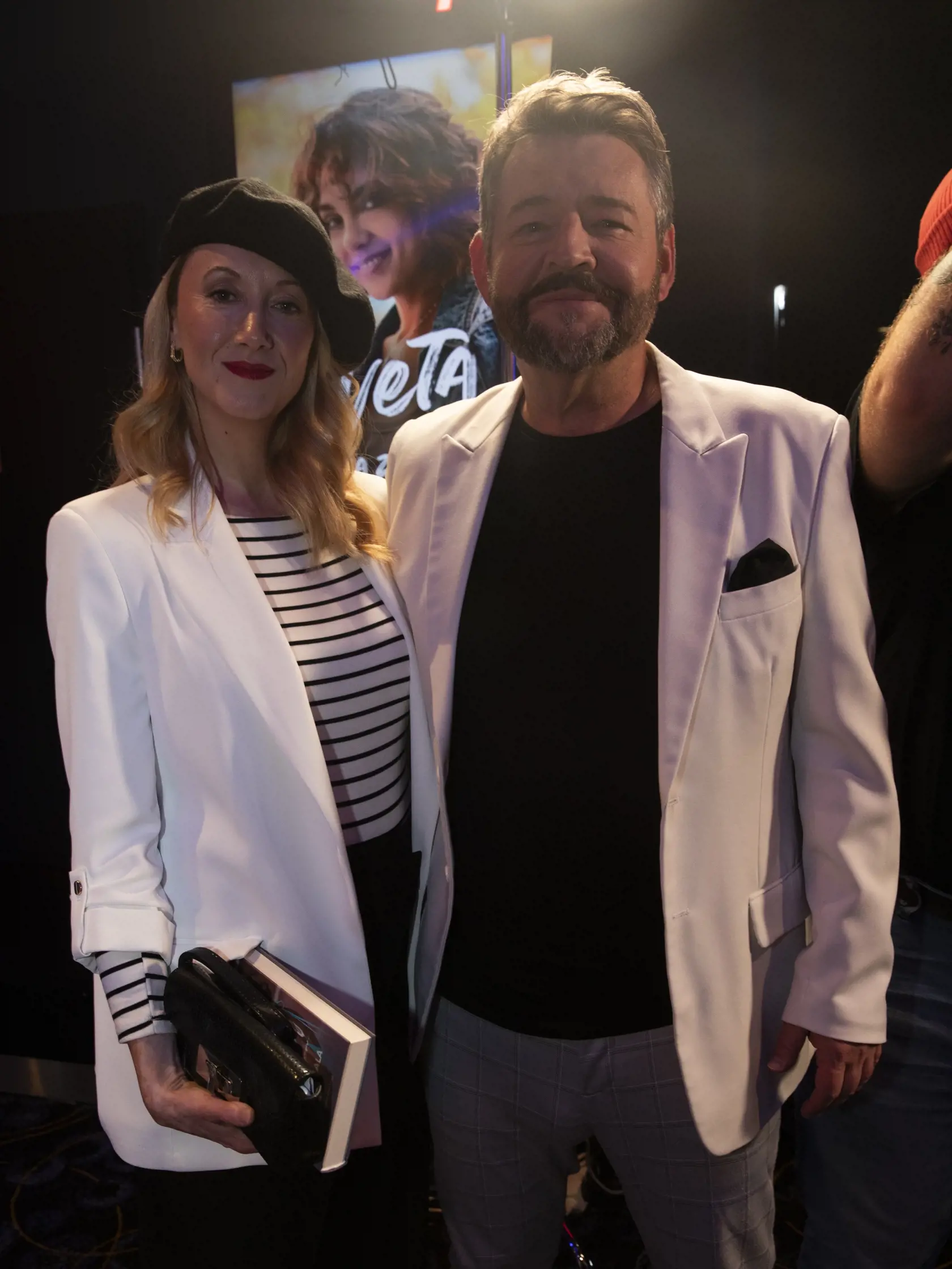 Michal Hudák s priateľkou Lenkou