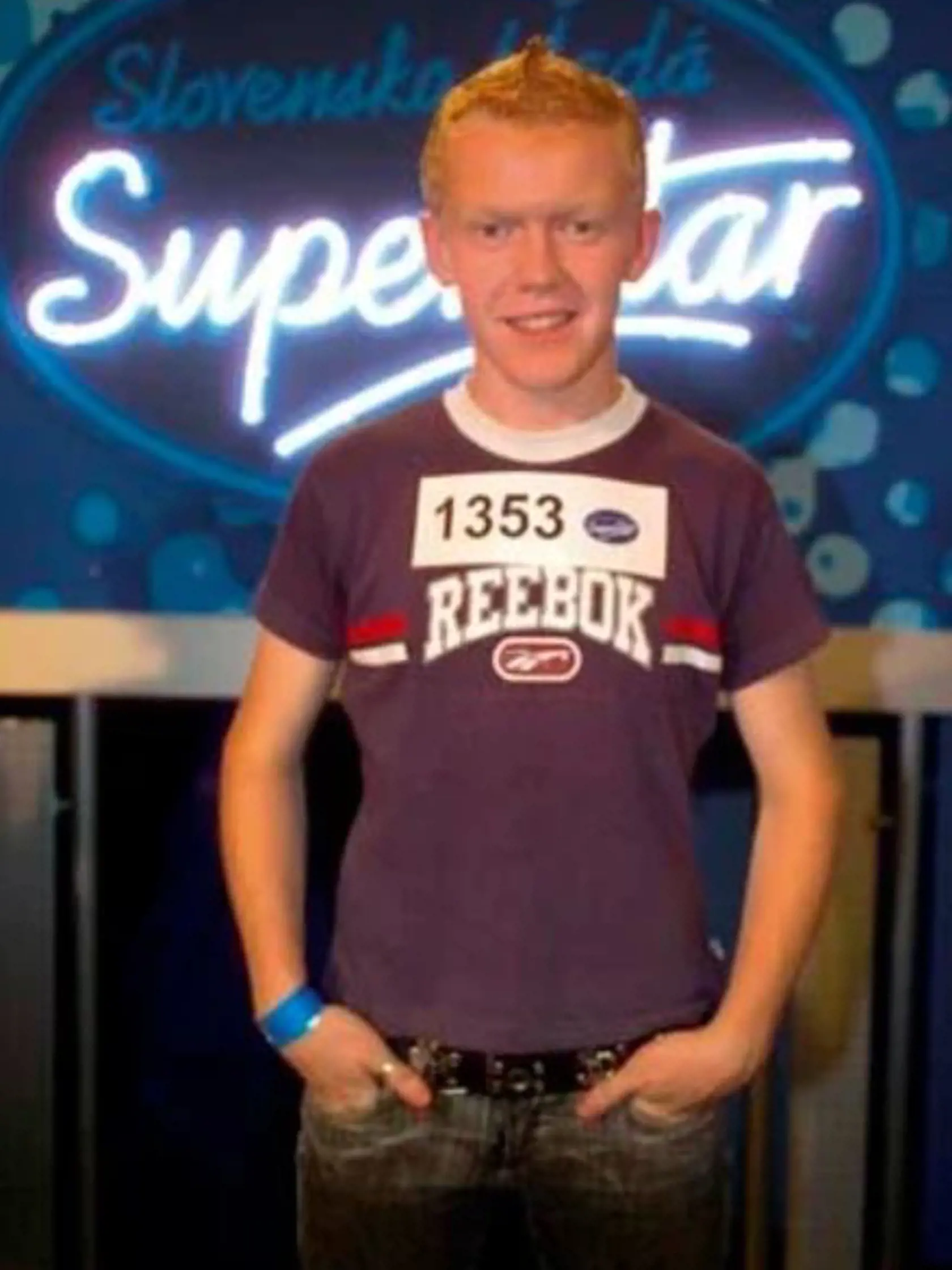 Marián Fatrsík z čias SuperStar.