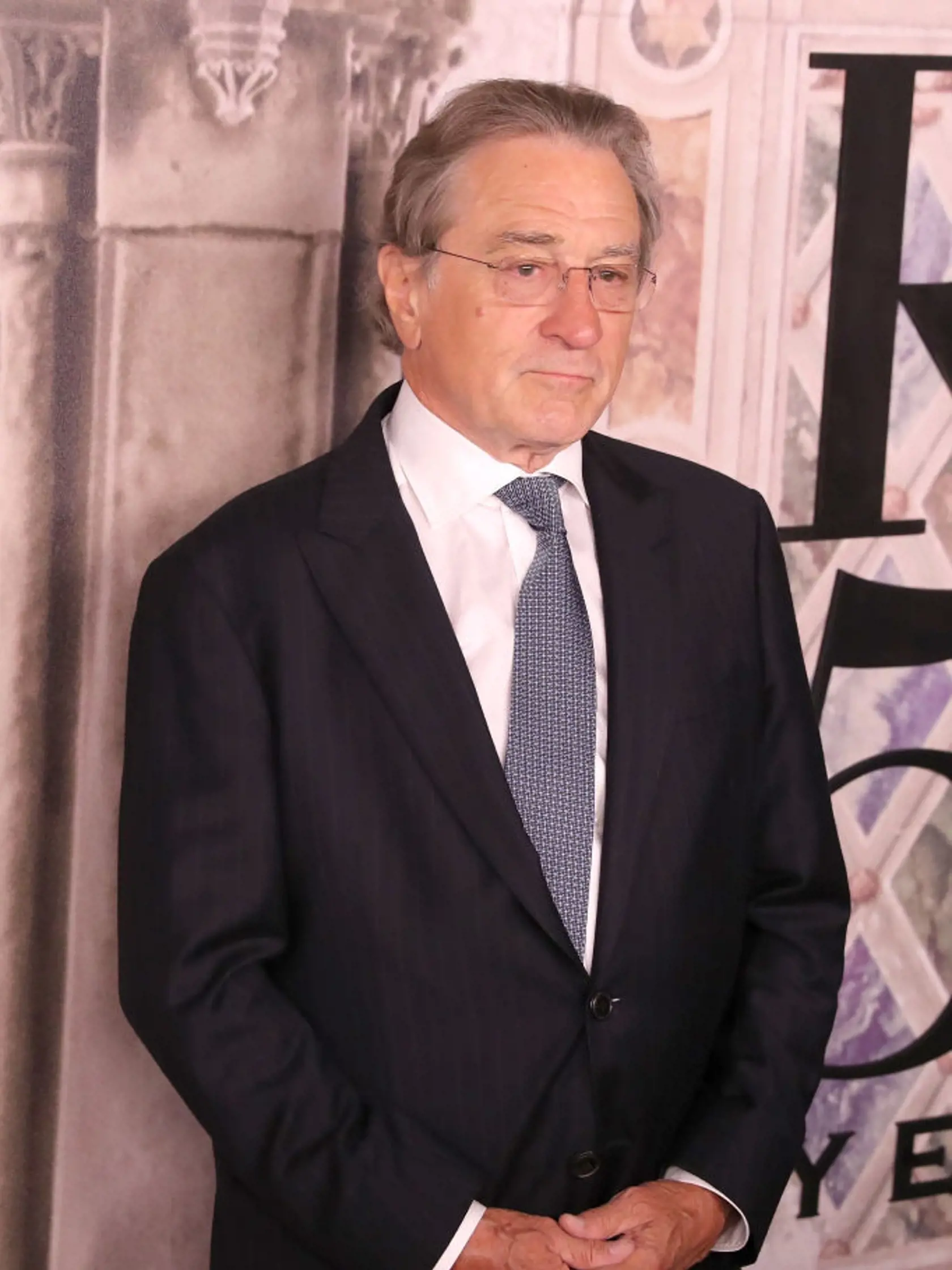 NEW YORK, NY - SEPTEMBER 07:  Robert De Niro attends the Ralph Lauren fashion show during New York Fashion Week at Bethesda Terrace on September 7, 2018 in New York City.  (Photo by Rob Kim/Getty Images)