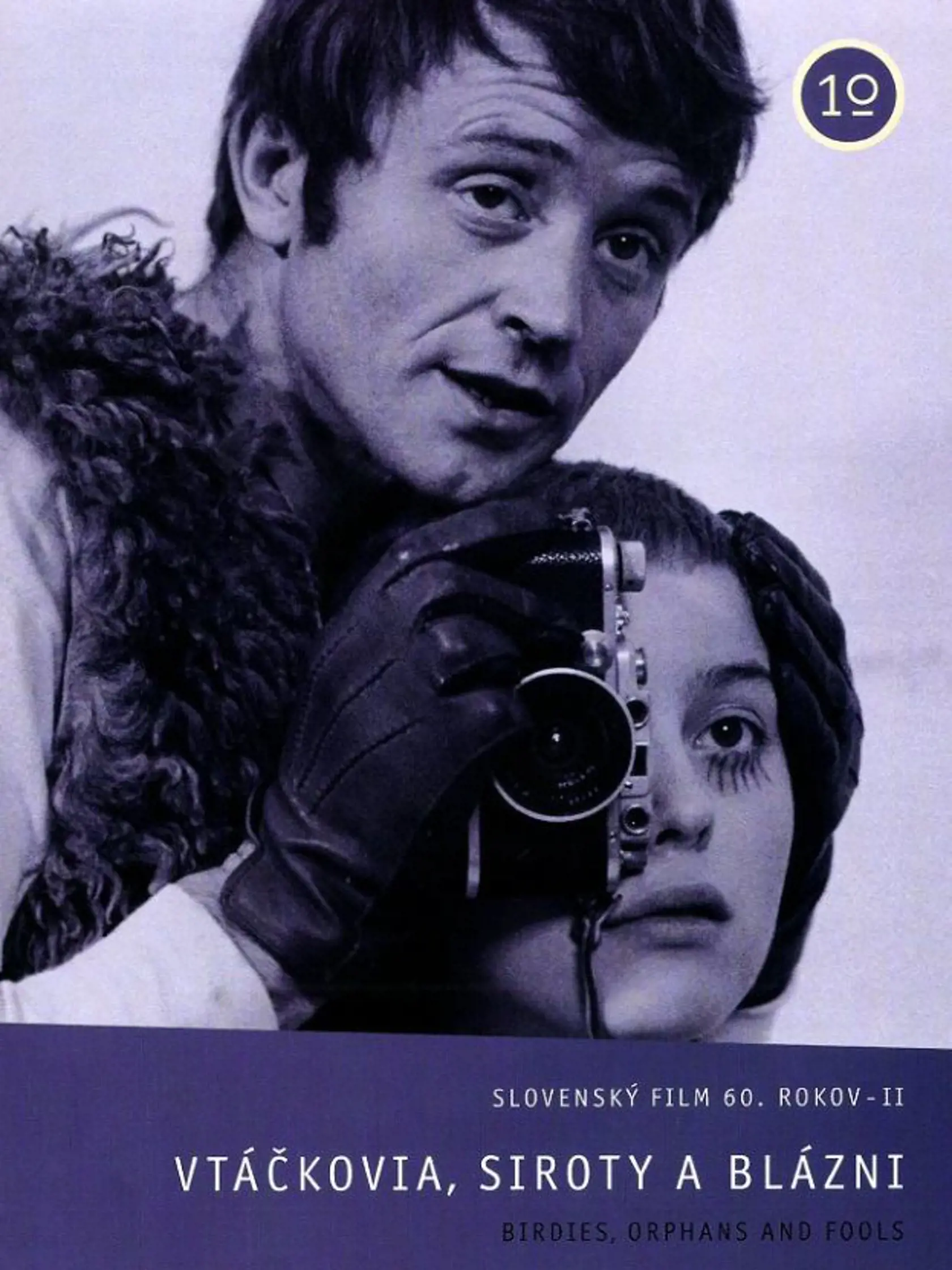 Vtáčkovia, siroty a blázni (1969): Magda Vášáryová s francúzskym hercom Philippe Avronom.