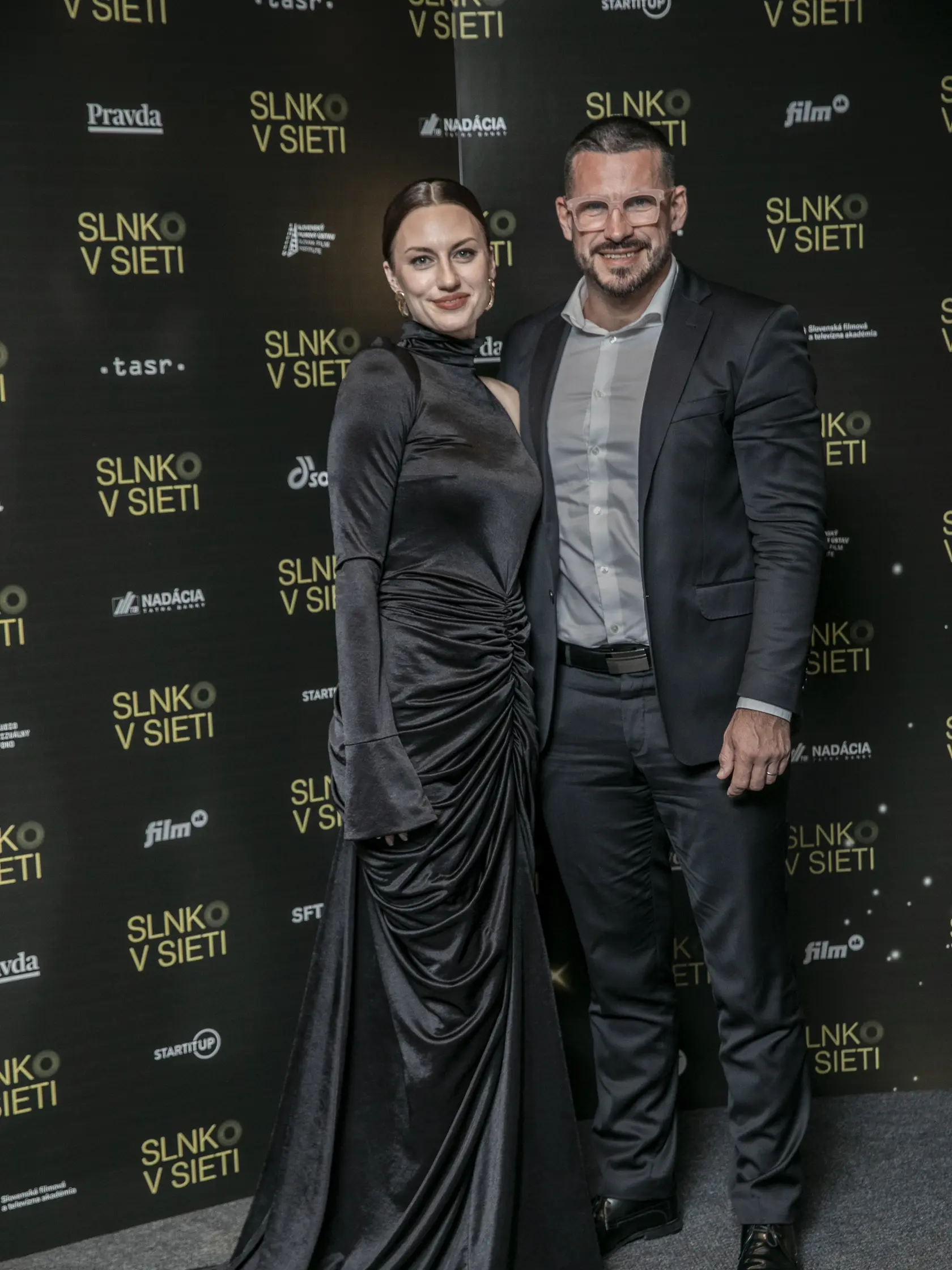  Na snímke je slávnostné odovzdávanie cien Slnko v sieti za rok 2024. 